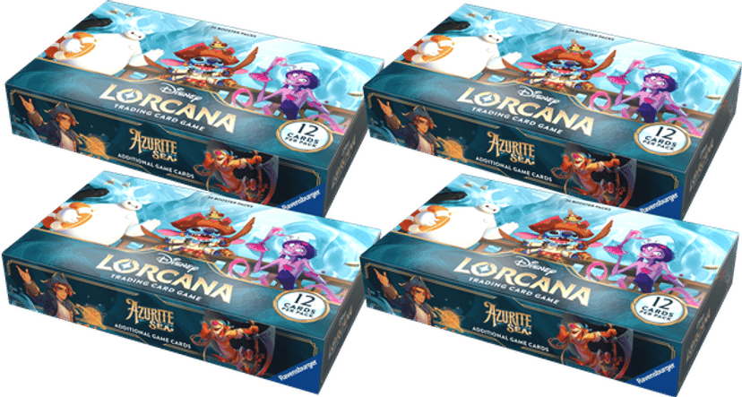 Azurite sea - Carton de boîtes de boosters from Azurite Sea - Lorcana