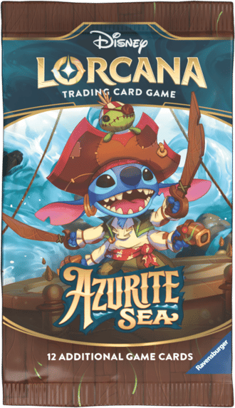 Azurite Sea - Booster Pack — Azurite Sea — Lorcana