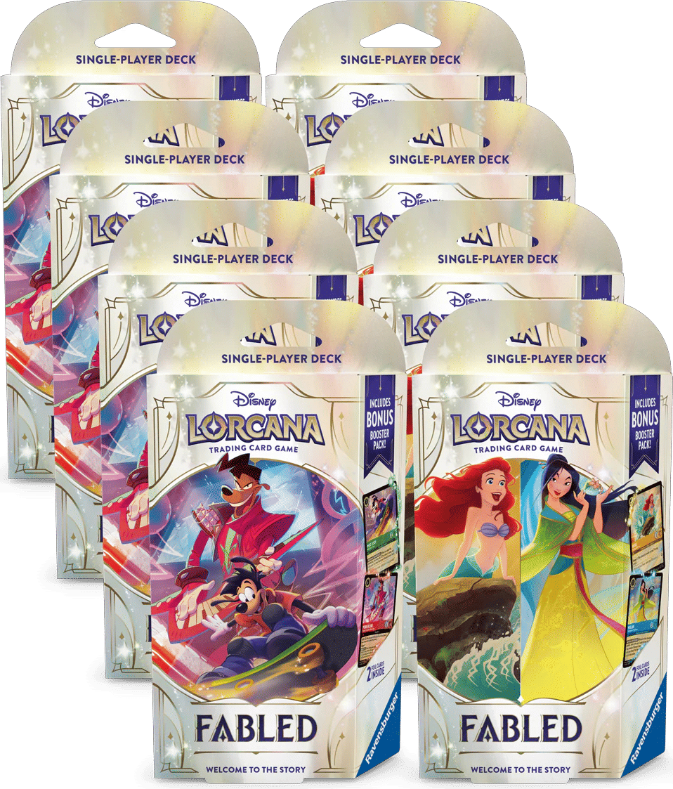Fabled - Starter Deck Display — Fabled — Lorcana