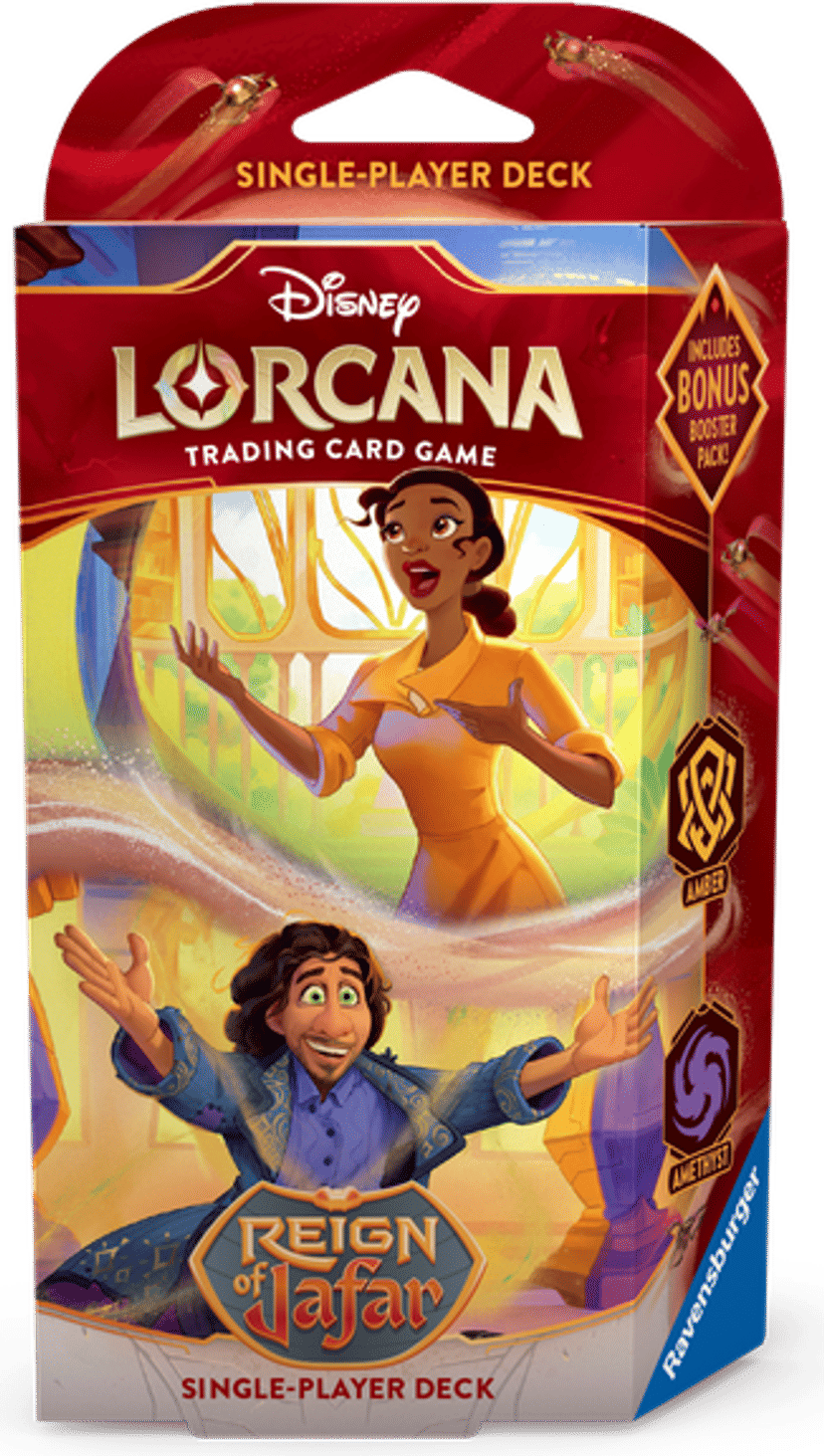 Reign of Jafar - Starter Deck (Amber & Amethyst) from The Reign of Jafar - Lorcana