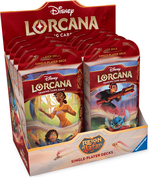 Reign of Jafar - Starter Deck Display — The Reign of Jafar — Lorcana