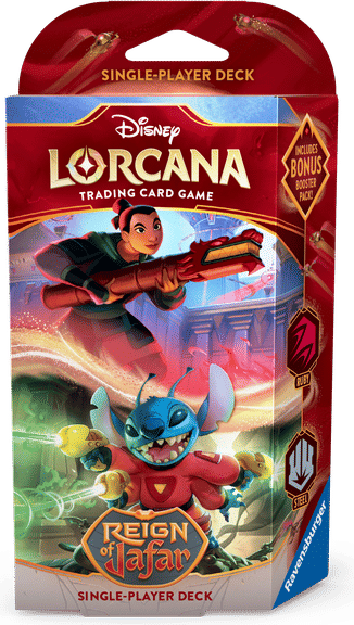 Reign of Jafar - Starter Deck (Ruby & Steel) — The Reign of Jafar — Lorcana