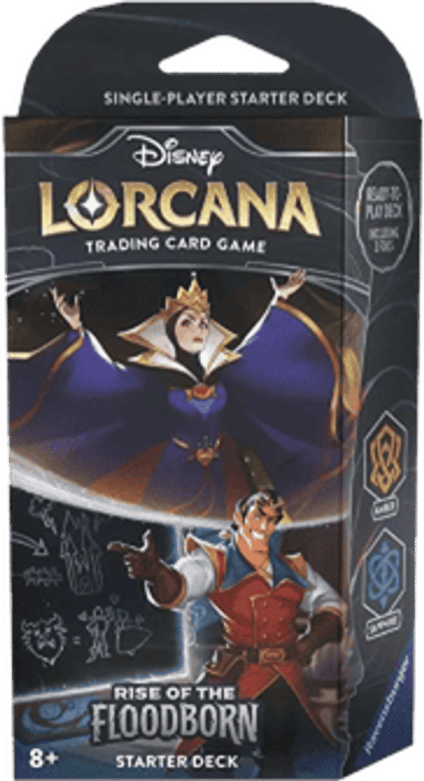 Rise of the Floodborn - Starter Deck (Amber & Sapphire) from Rise of the Floodborn - Lorcana