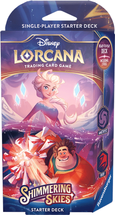 Product image for Shimmering Skies - Starter Deck (Amethyst & Ruby)