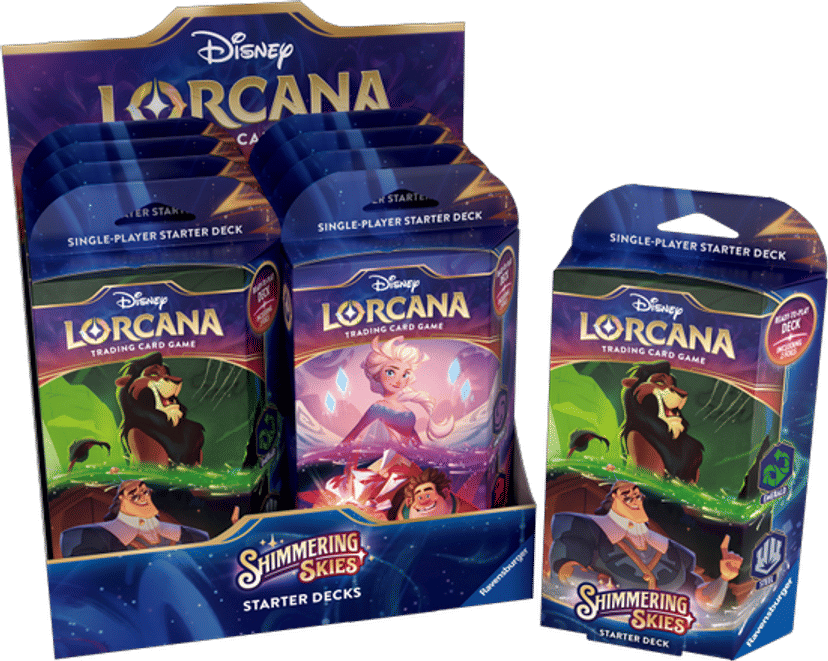 Shimmering Skies - Starter Deck Display from Shimmering Skies - Lorcana