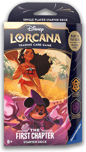 The First Chapter - Starter Deck (Amber & Amethyst) — The First Chapter — Lorcana