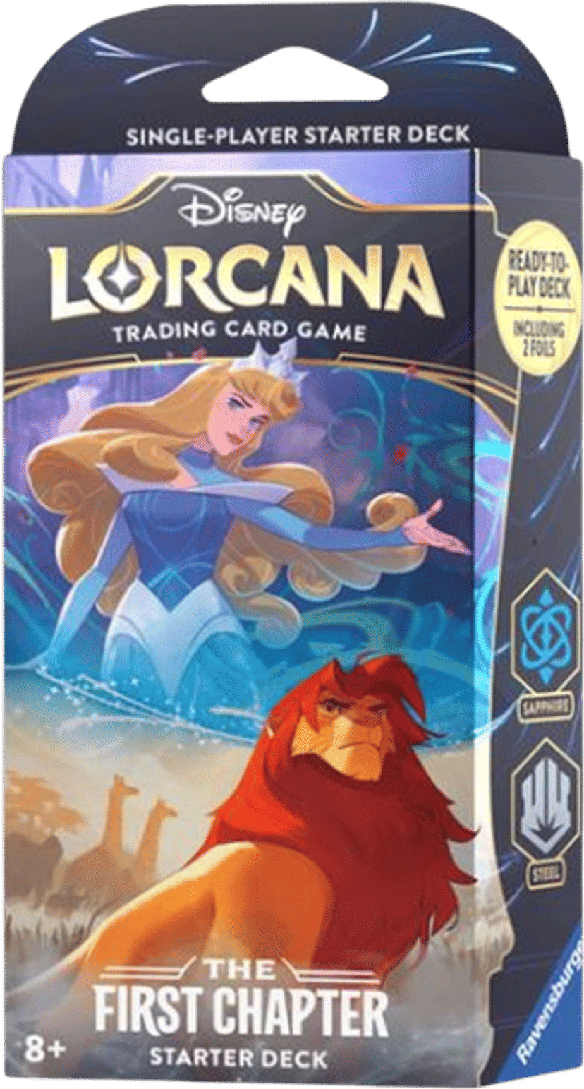 The First Chapter - Starter Deck (Sapphire & Steel) from The First Chapter - Lorcana