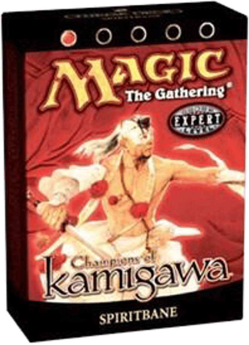Champions of Kamigawa Theme Deck Spiritbane from Champions of Kamigawa - Magic: The Gathering