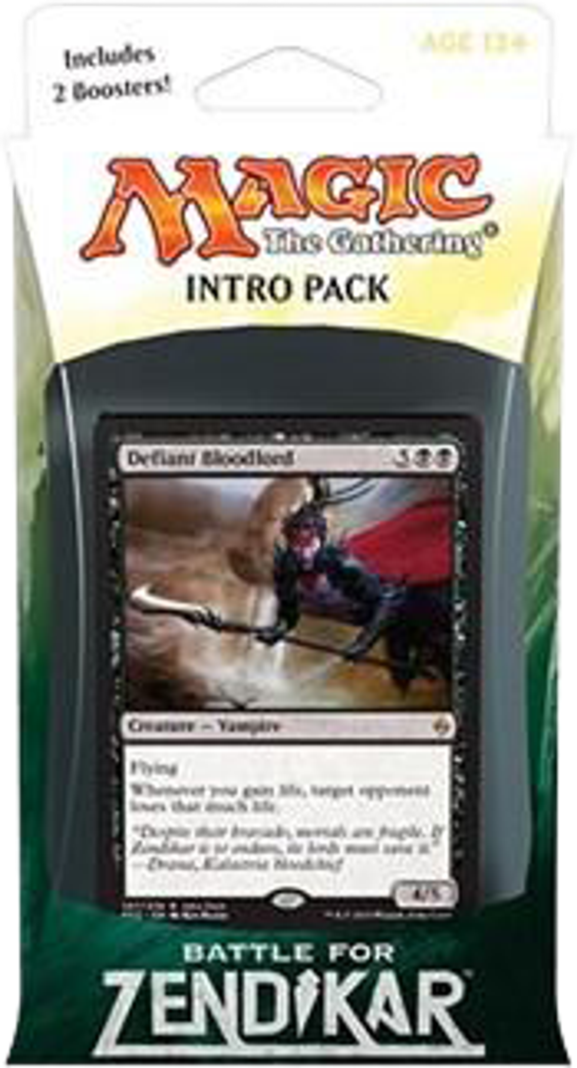 Product image for Battle for Zendikar Intro Pack Call of Blood