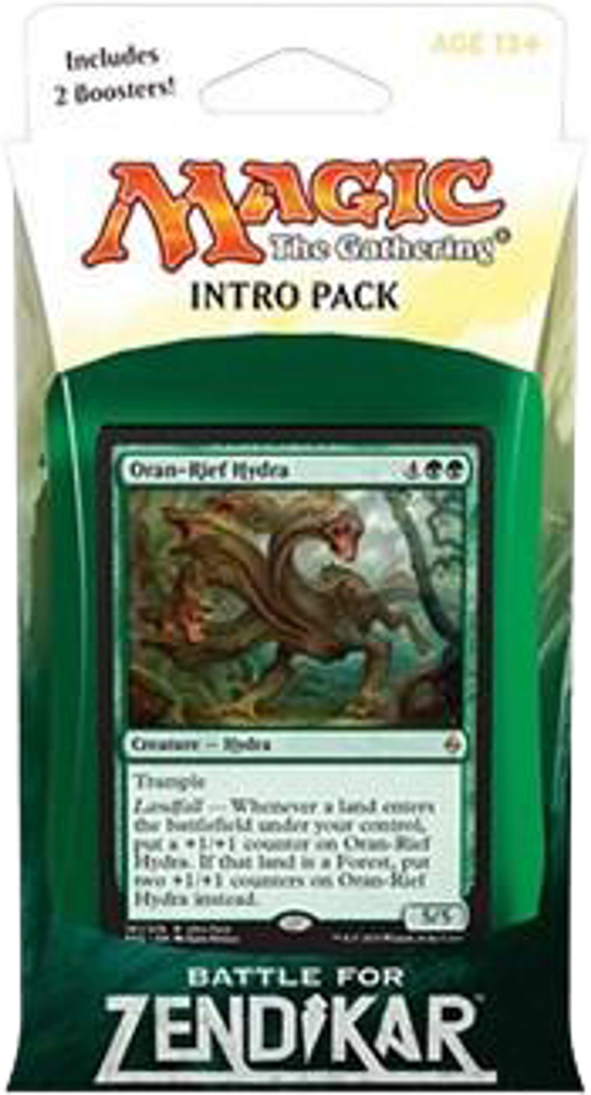 Product image for Battle for Zendikar Intro Pack Zendikars Rage