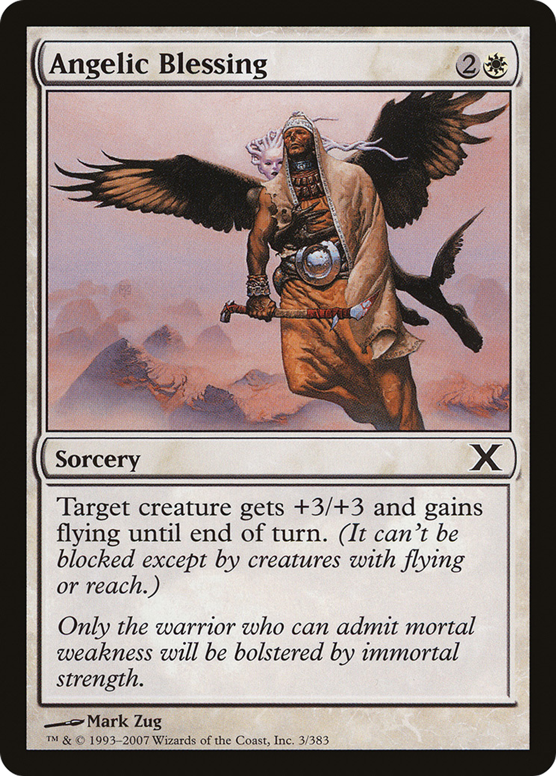 Angelic Blessing — Tenth Edition — Magic: The Gathering