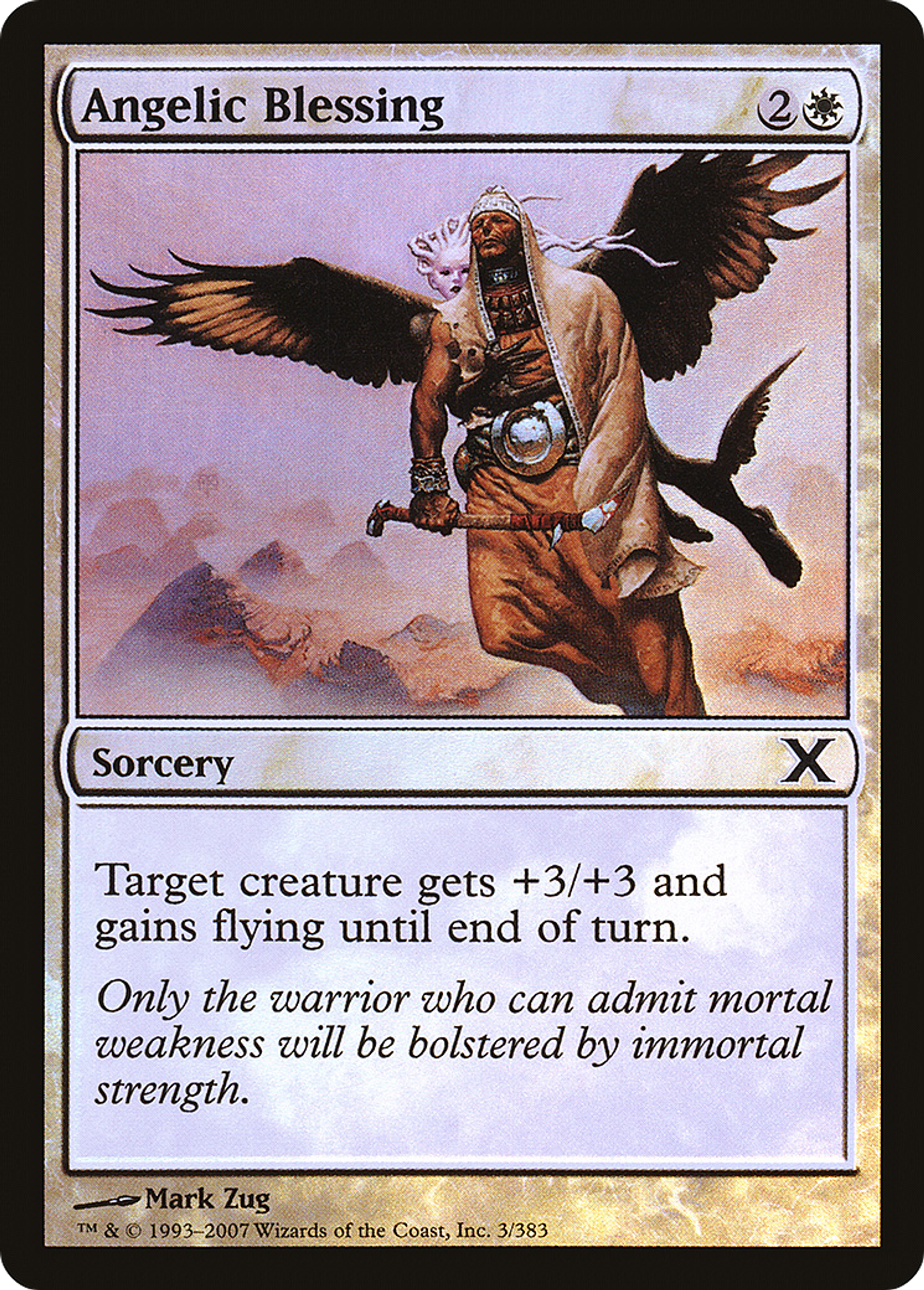 Angelic Blessing — Tenth Edition — Magic: The Gathering