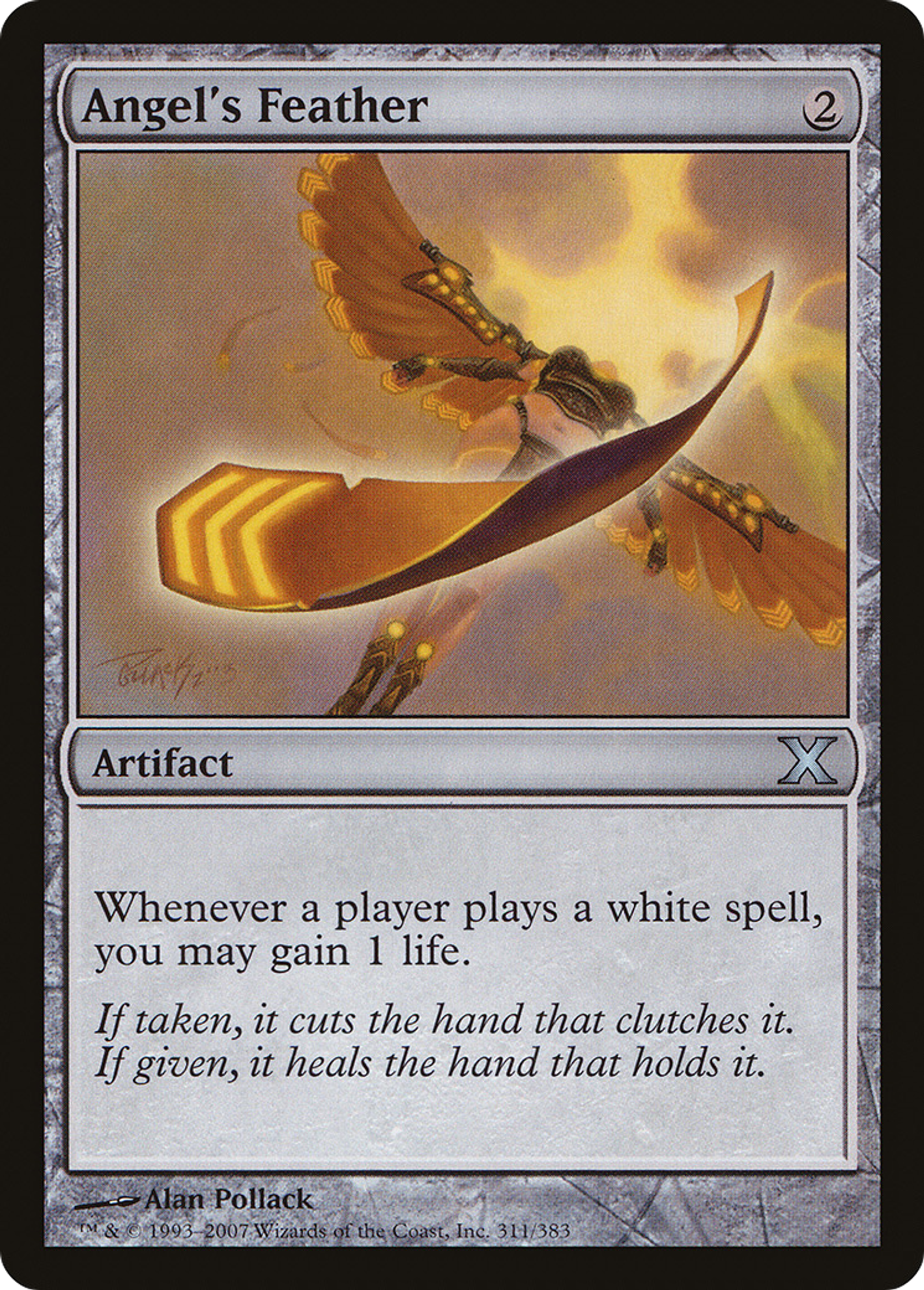 Plume d'ange — Tenth Edition — Magic: The Gathering