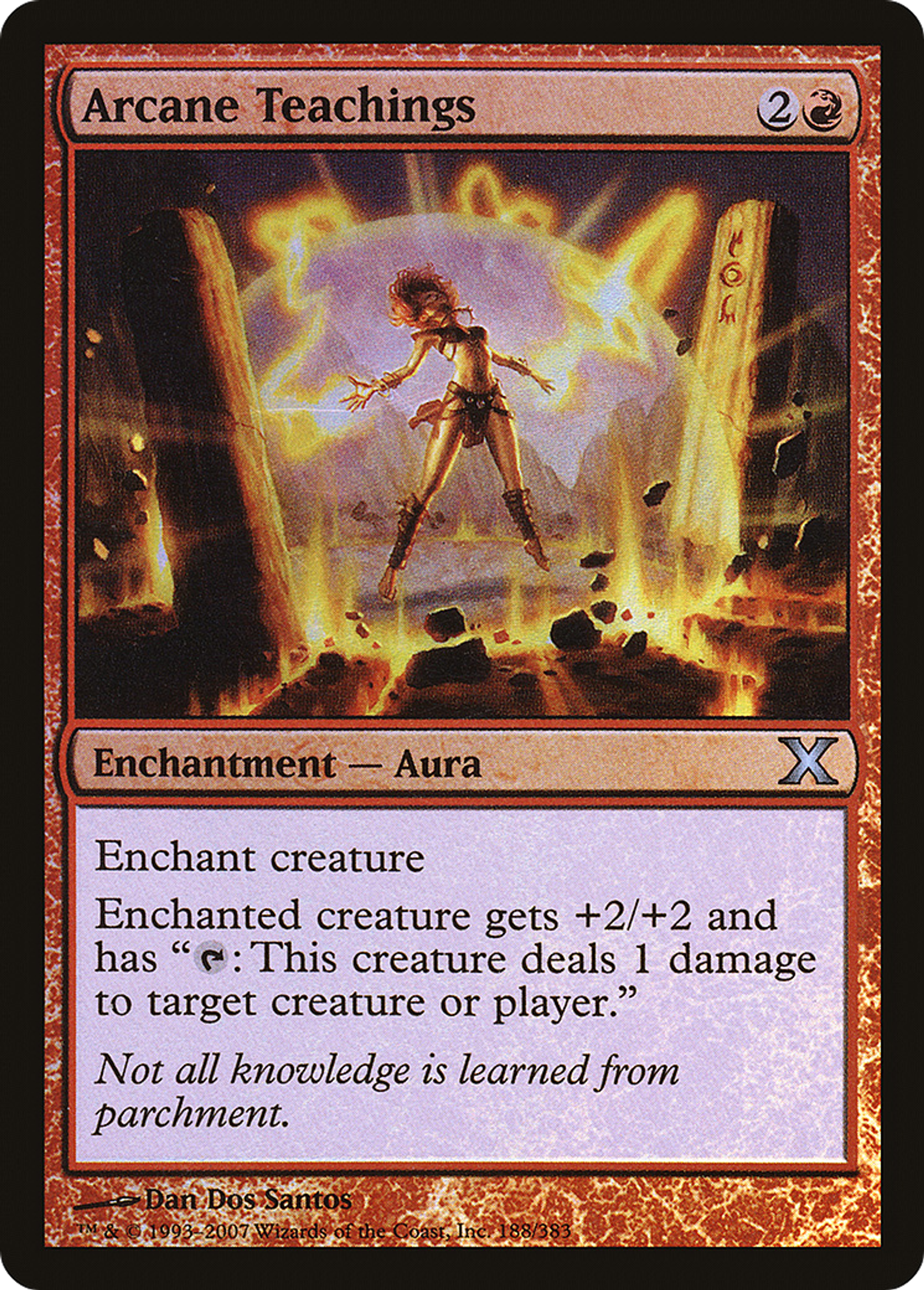 Arcane Teachings — Tenth Edition — Magic: The Gathering