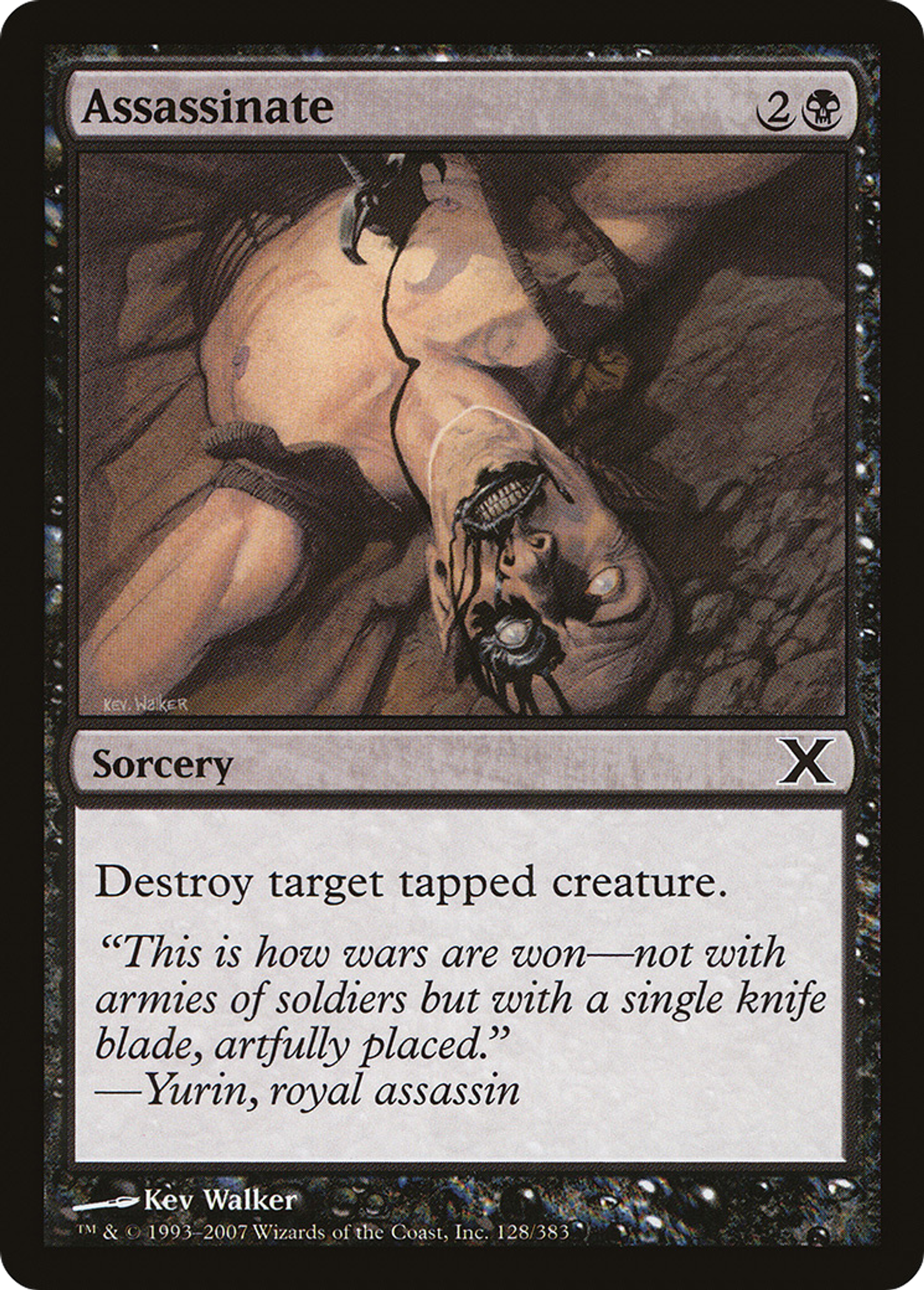 Assassinate — Tenth Edition — Magic: The Gathering