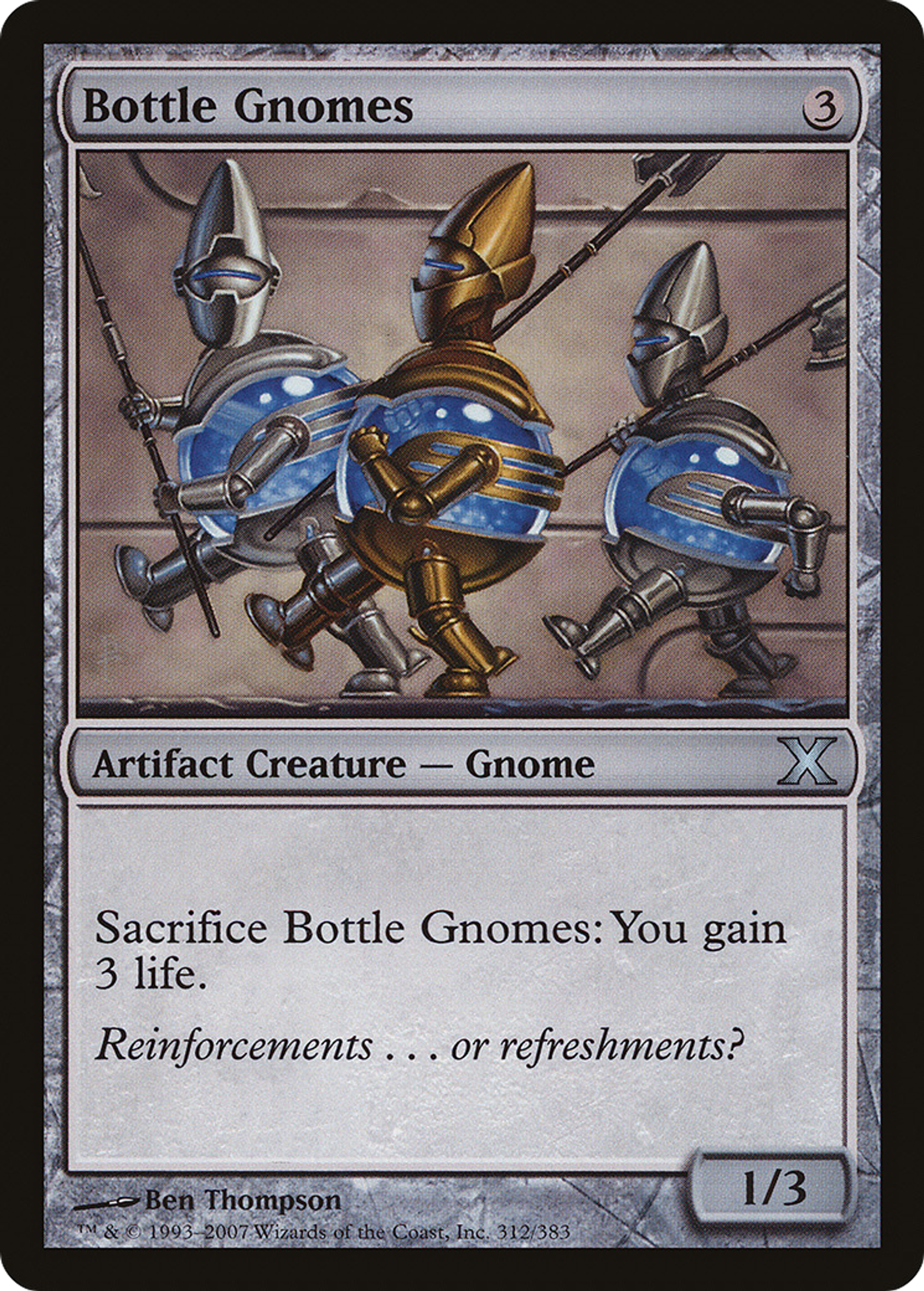 Bottle Gnomes — Tenth Edition — Magic: The Gathering