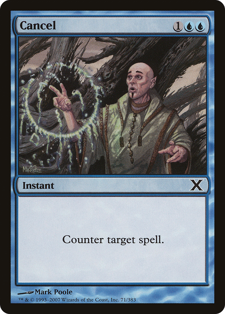 Cancel — Tenth Edition — Magic: The Gathering
