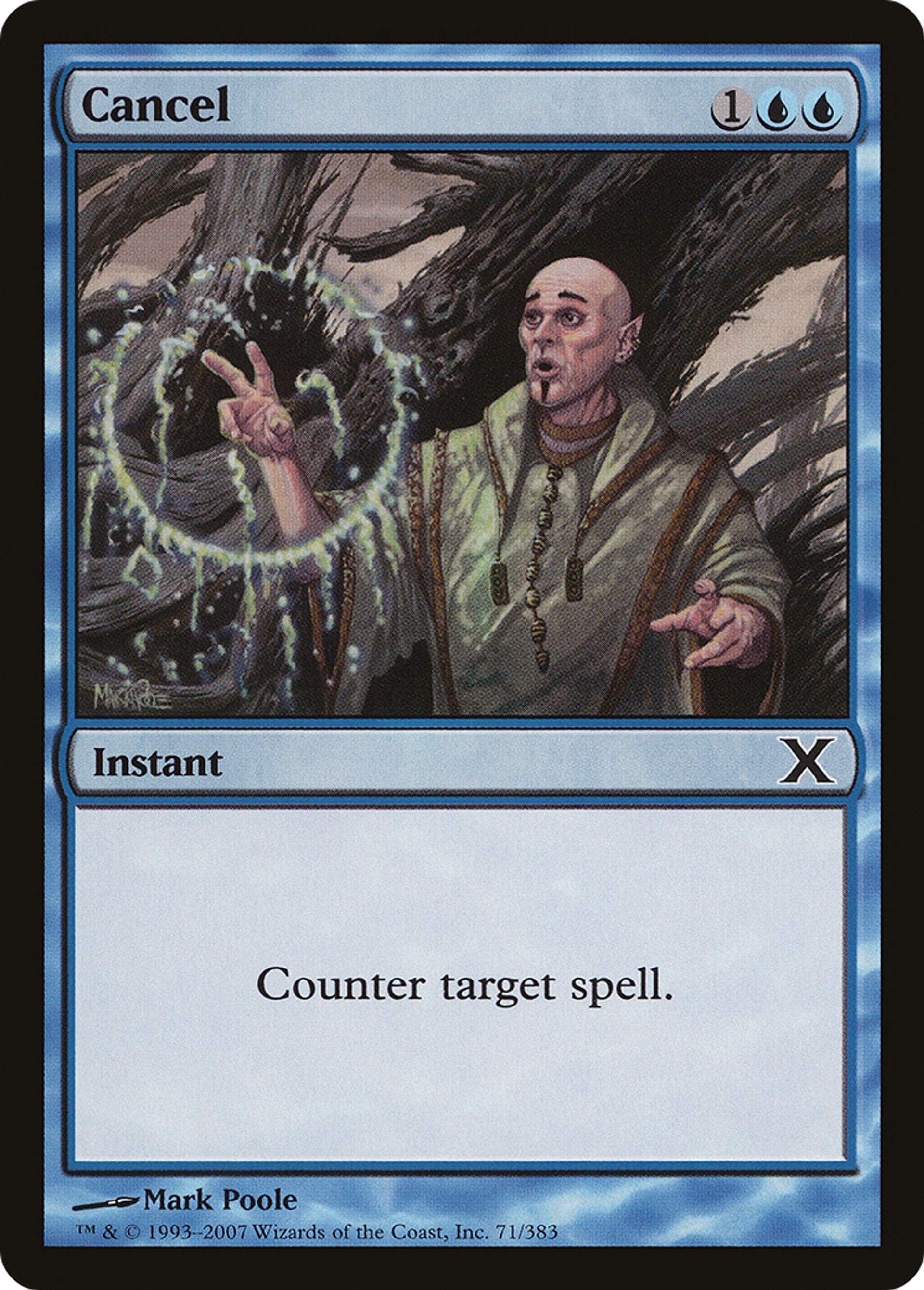 Cancel — Tenth Edition — Magic: The Gathering