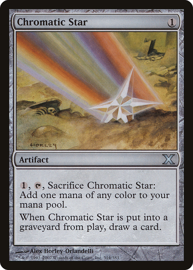 Chromatic Star — Tenth Edition — Magic: The Gathering