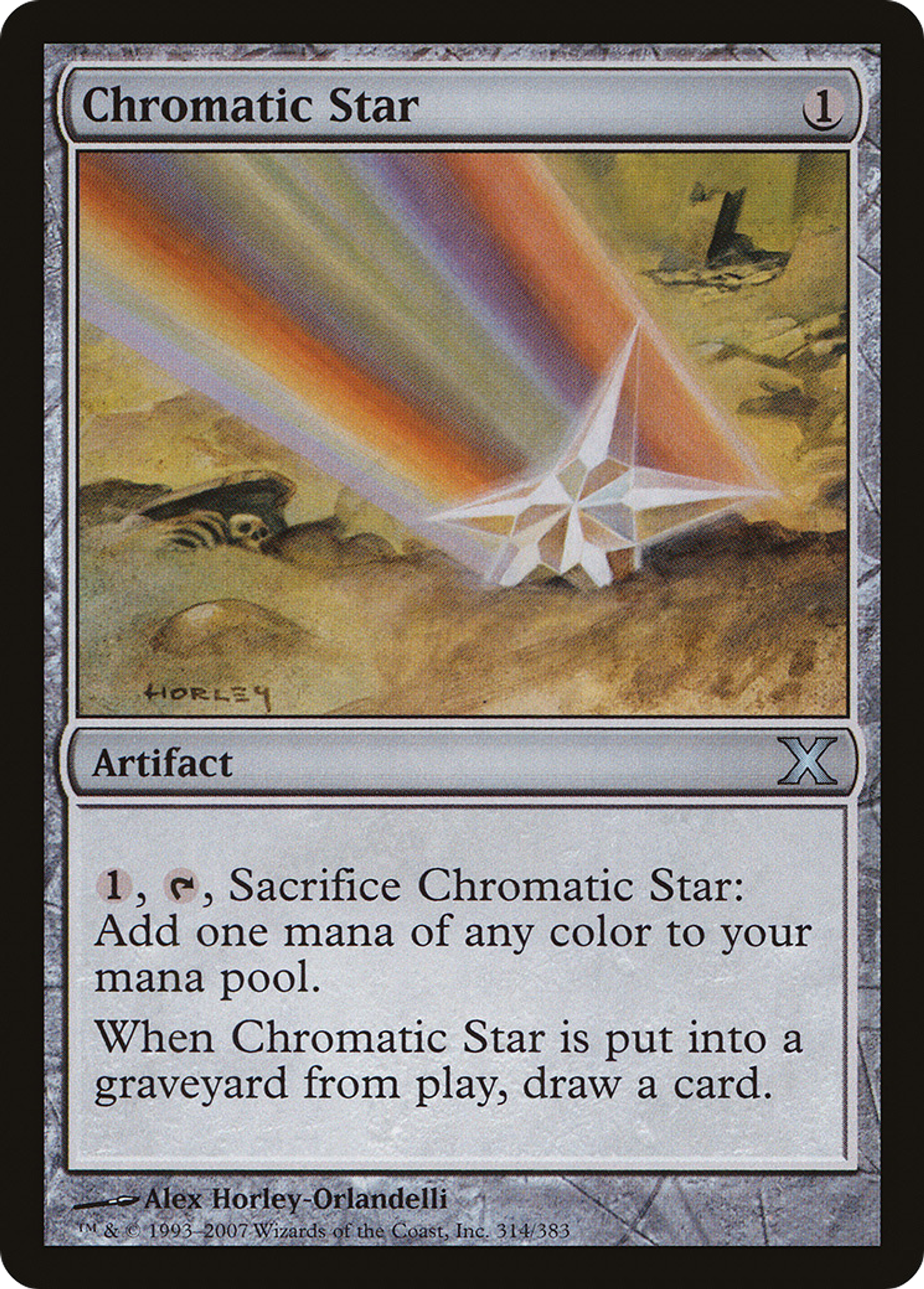 Chromatic Star — Tenth Edition — Magic: The Gathering