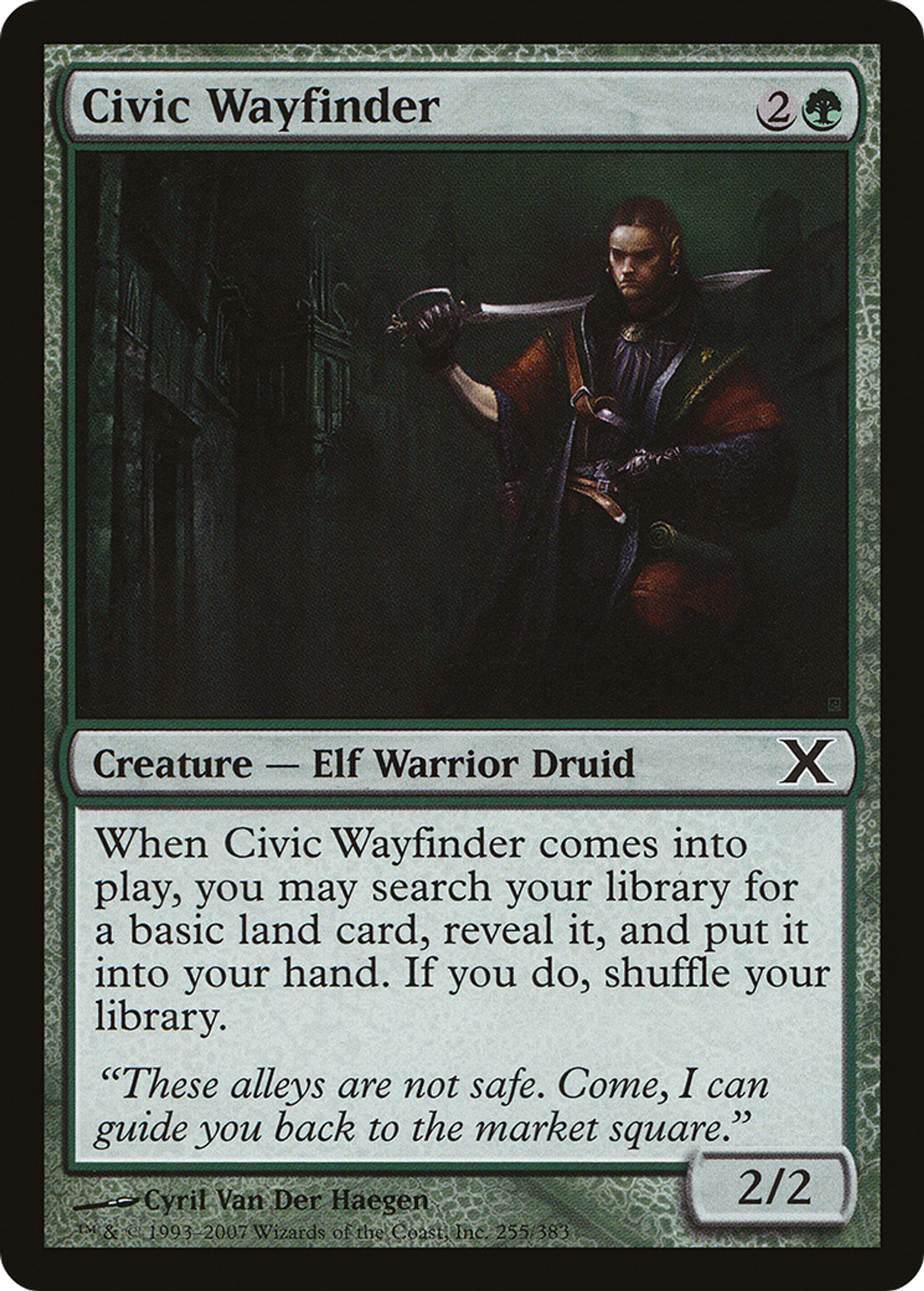 Civic Wayfinder — Tenth Edition — Magic: The Gathering