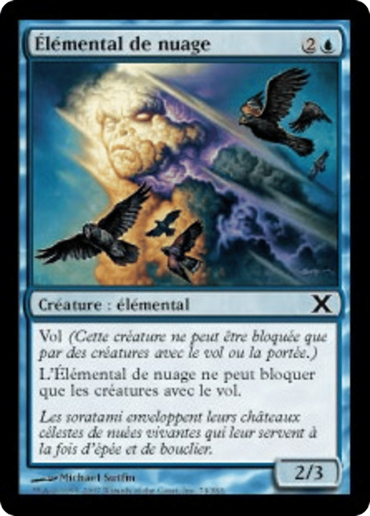 Élémental de nuage — Tenth Edition — Magic: The Gathering