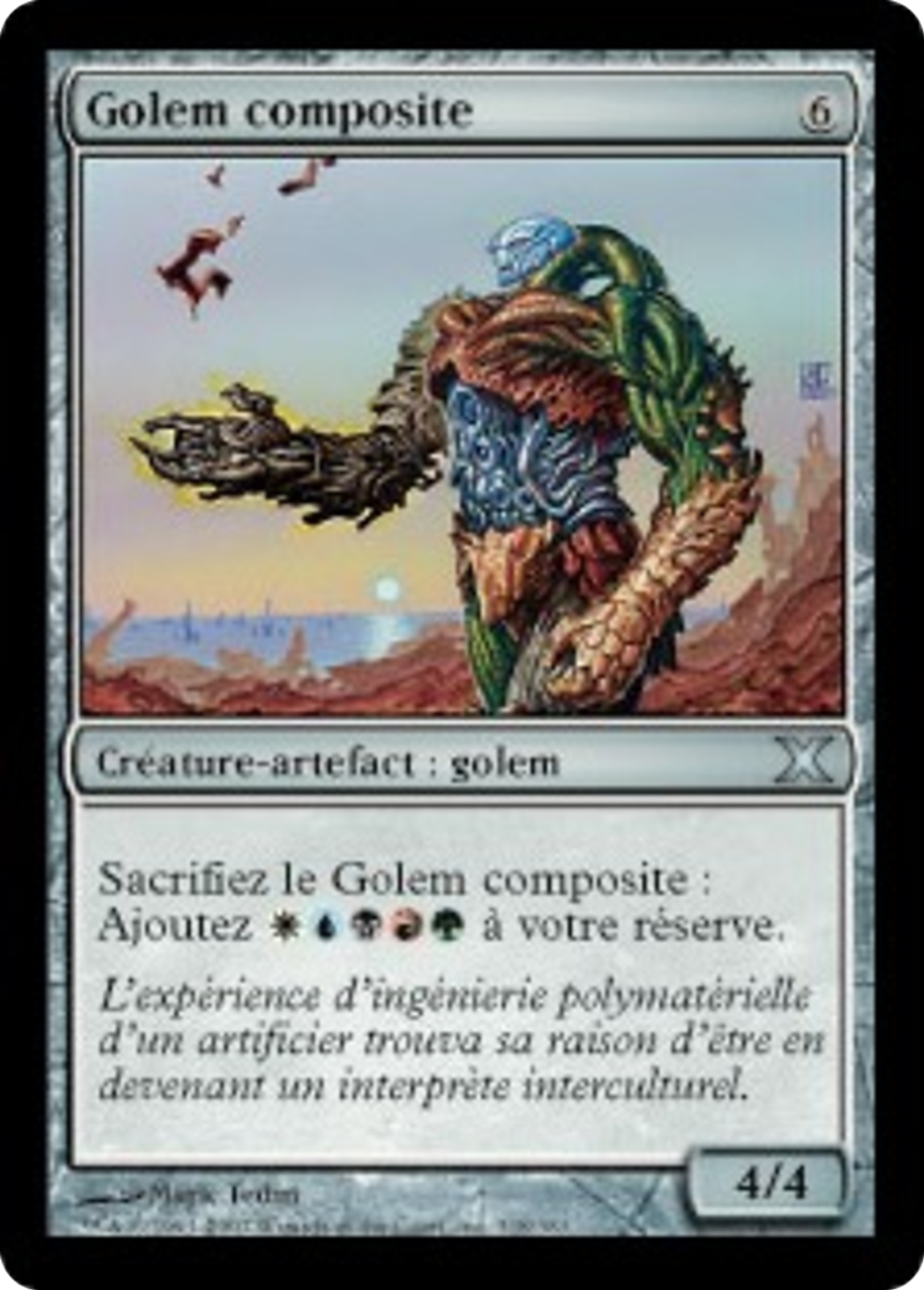 Golem composite — Tenth Edition — Magic: The Gathering