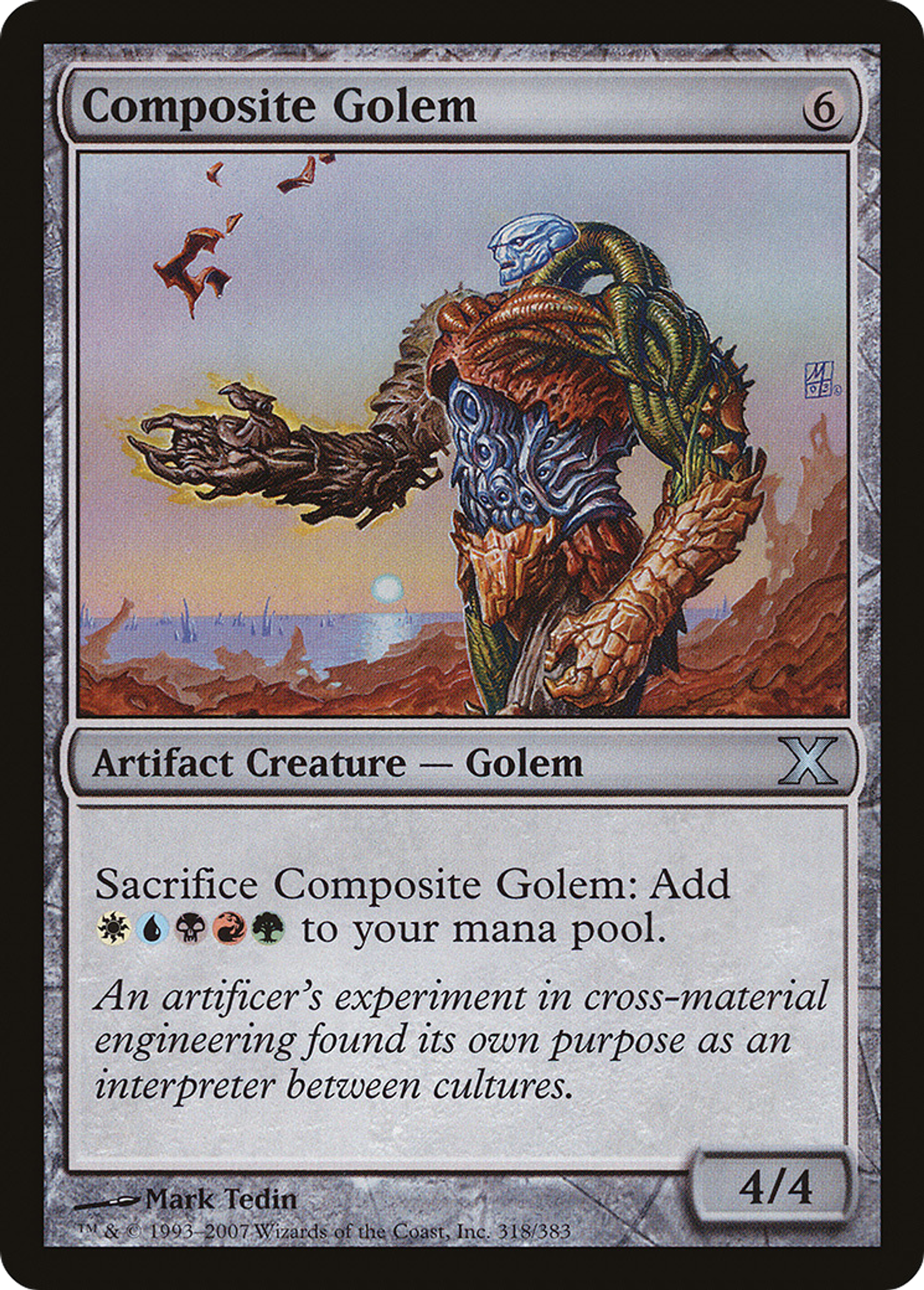 Composite Golem — Tenth Edition — Magic: The Gathering