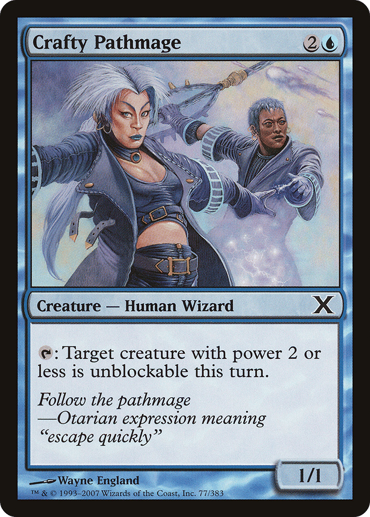 Crafty Pathmage — Tenth Edition — Magic: The Gathering