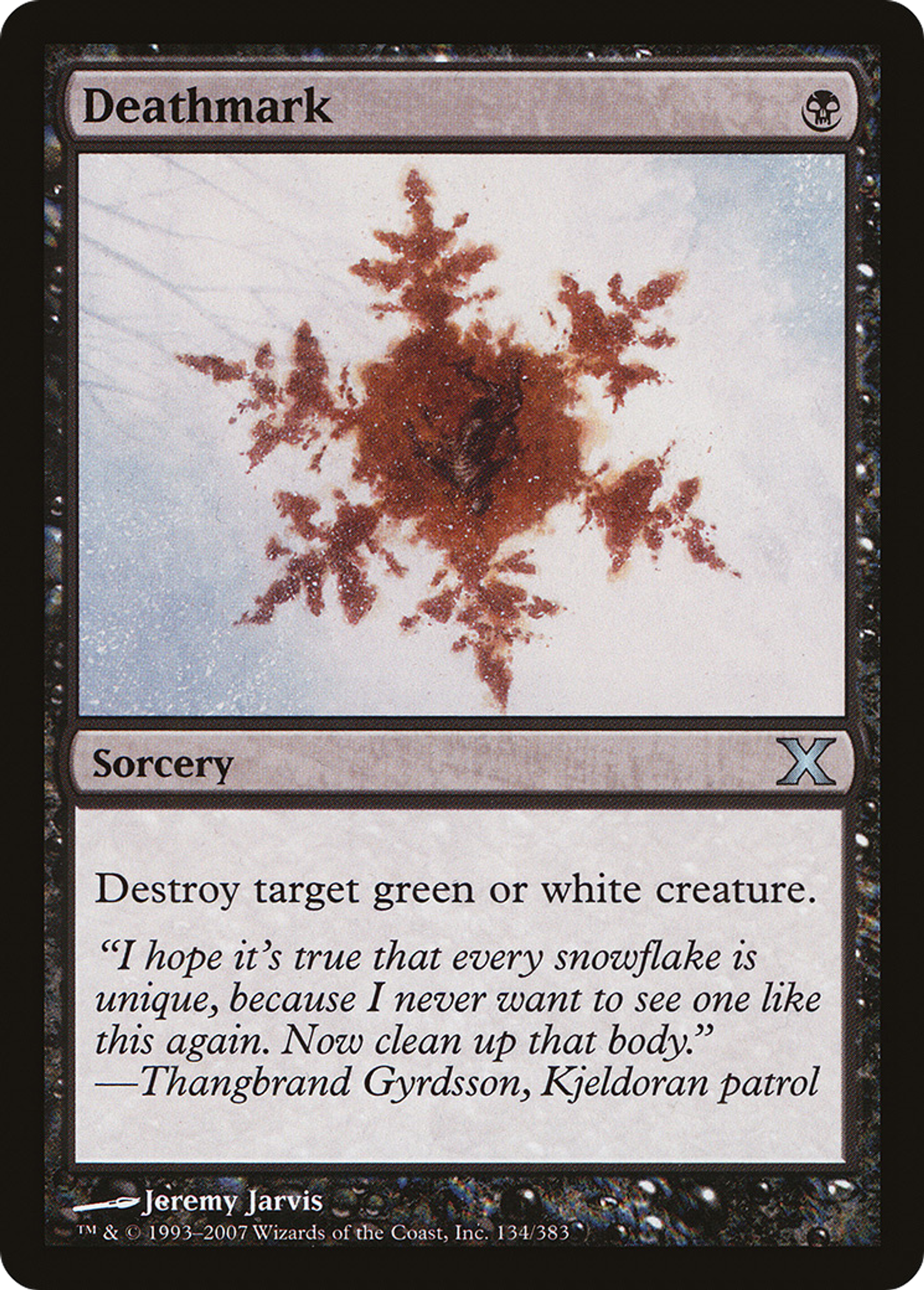 Deathmark — Tenth Edition — Magic: The Gathering