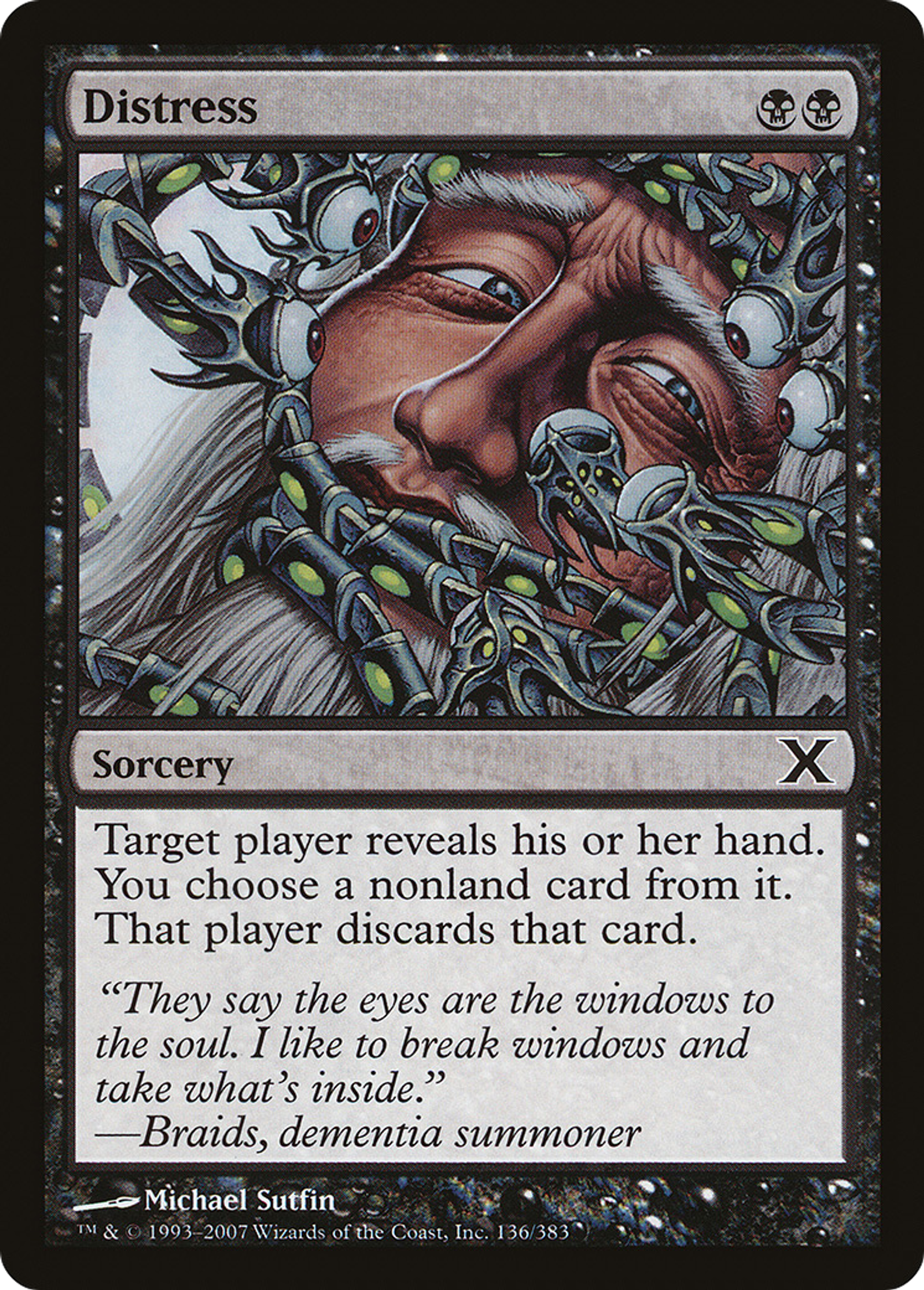 Distress — Tenth Edition — Magic: The Gathering