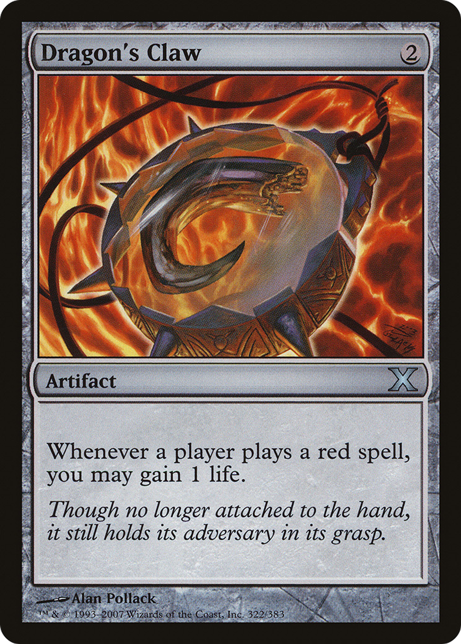 Dragon's Claw — Tenth Edition — Magic: The Gathering