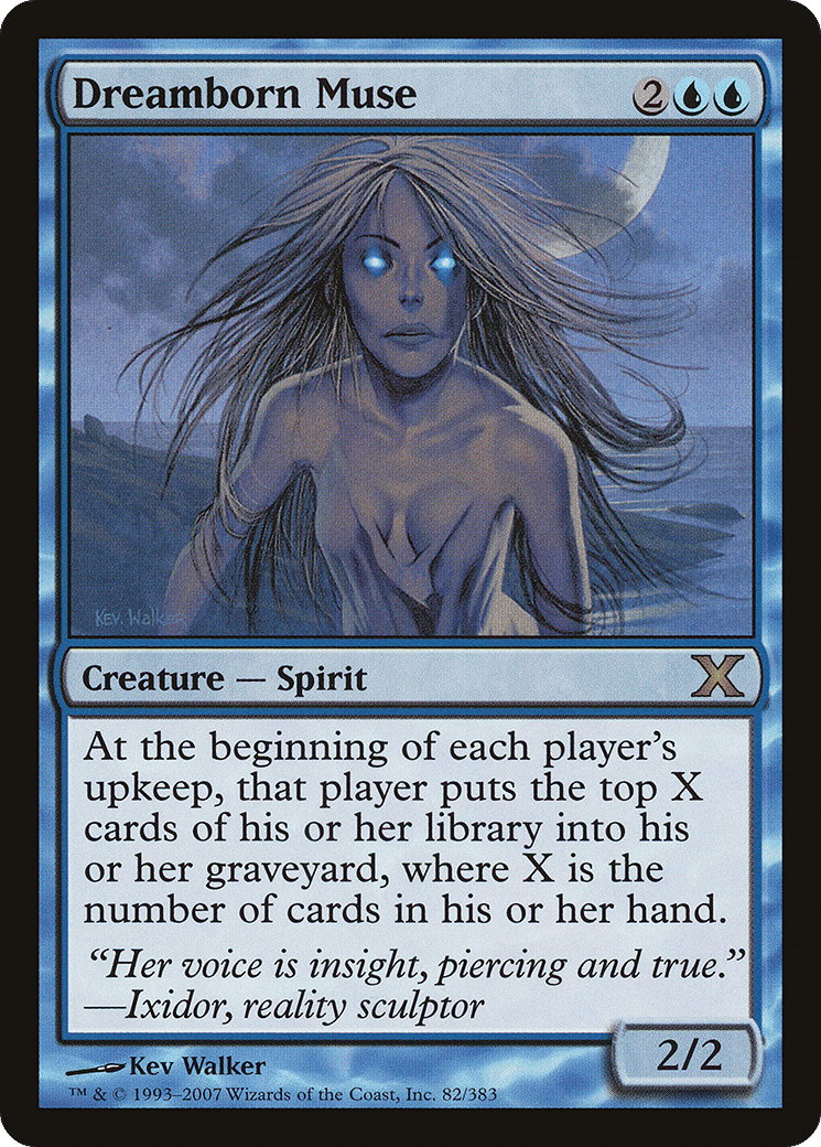 Dreamborn Muse — Tenth Edition — Magic: The Gathering