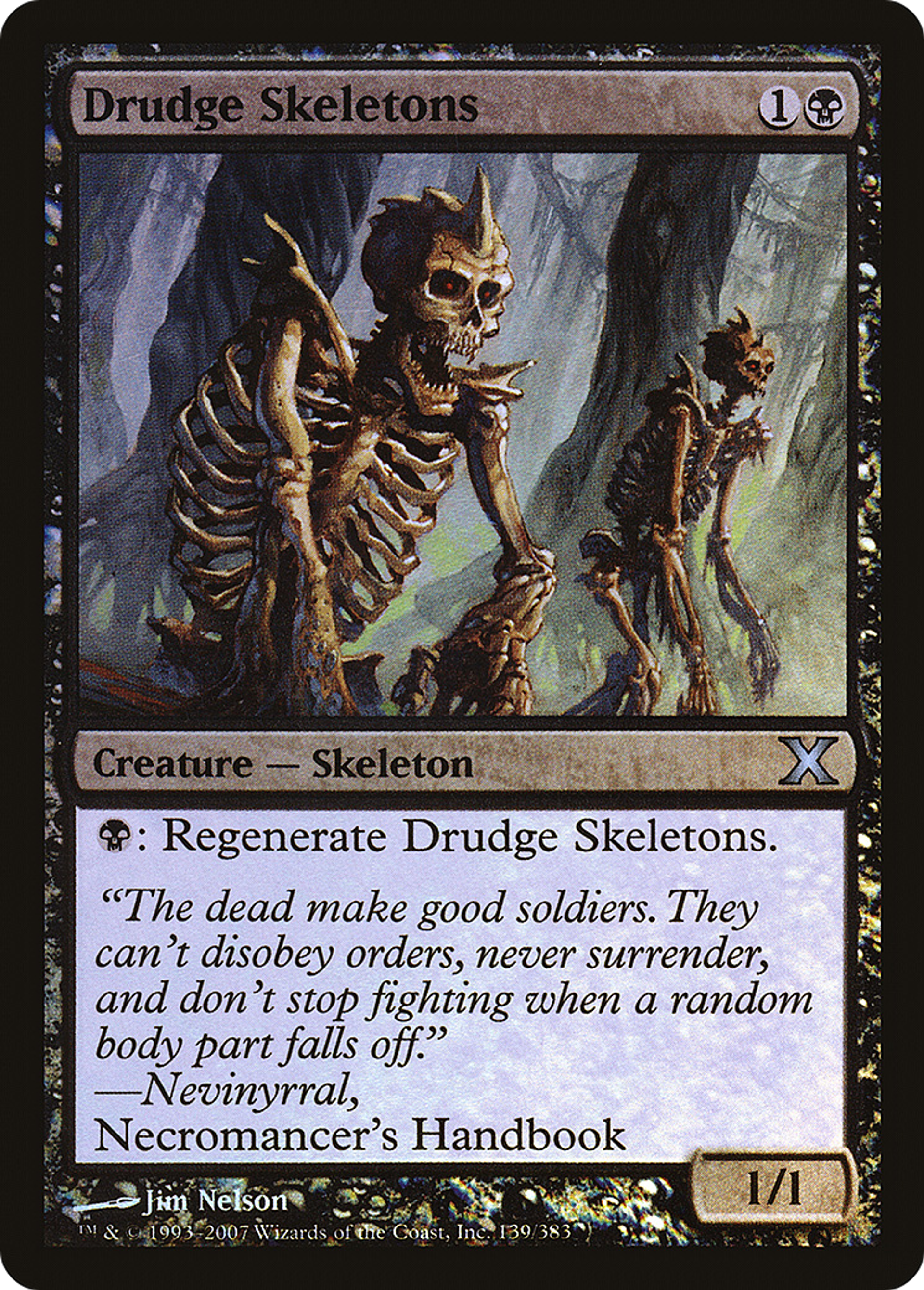 Drudge Skeletons — Tenth Edition — Magic: The Gathering