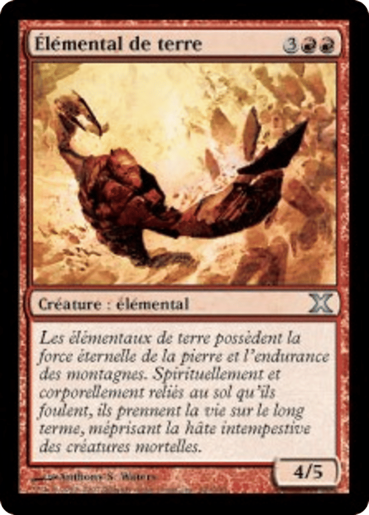 Élémental de terre — Tenth Edition — Magic: The Gathering