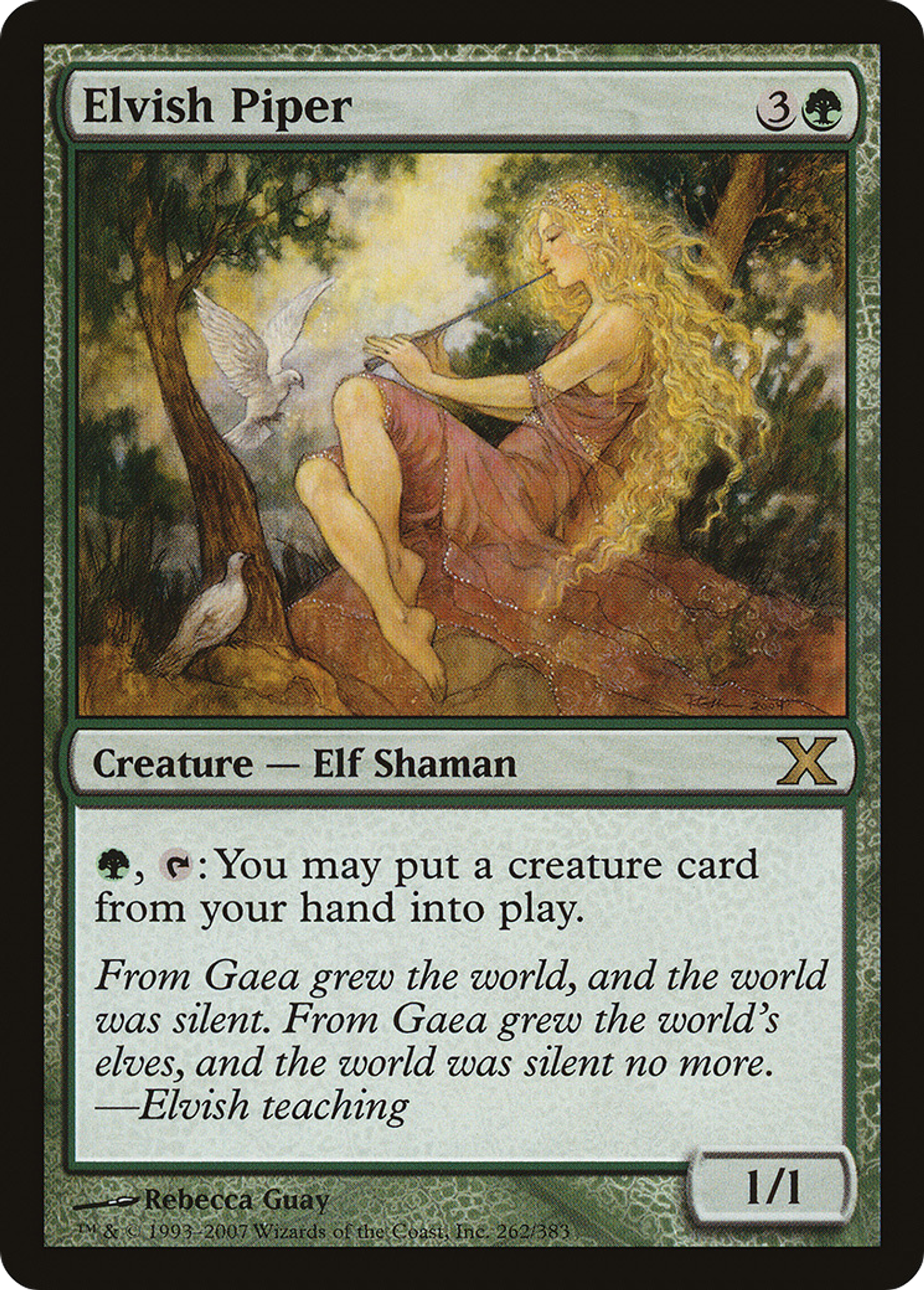 Elvish Piper — Tenth Edition — Magic: The Gathering