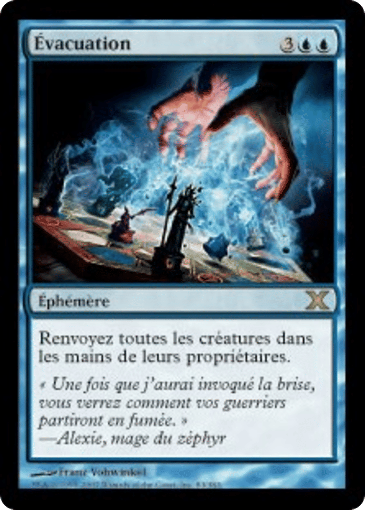 Évacuation — Tenth Edition — Magic: The Gathering