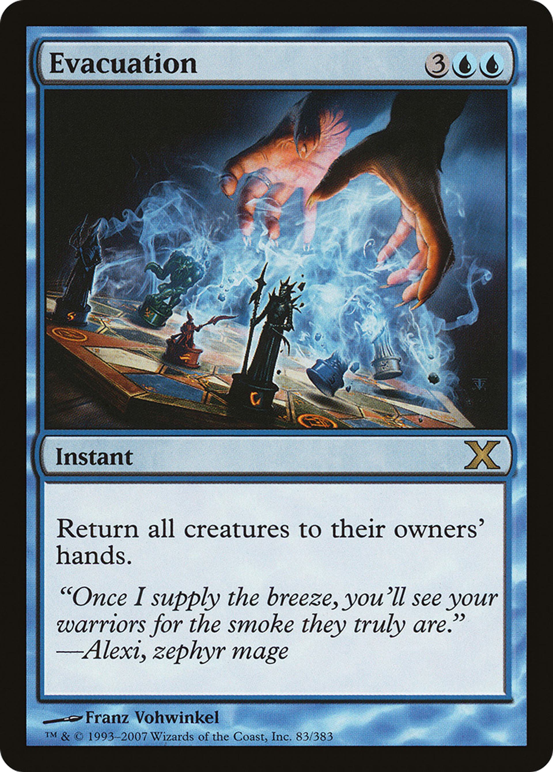 Evacuation — Tenth Edition — Magic: The Gathering