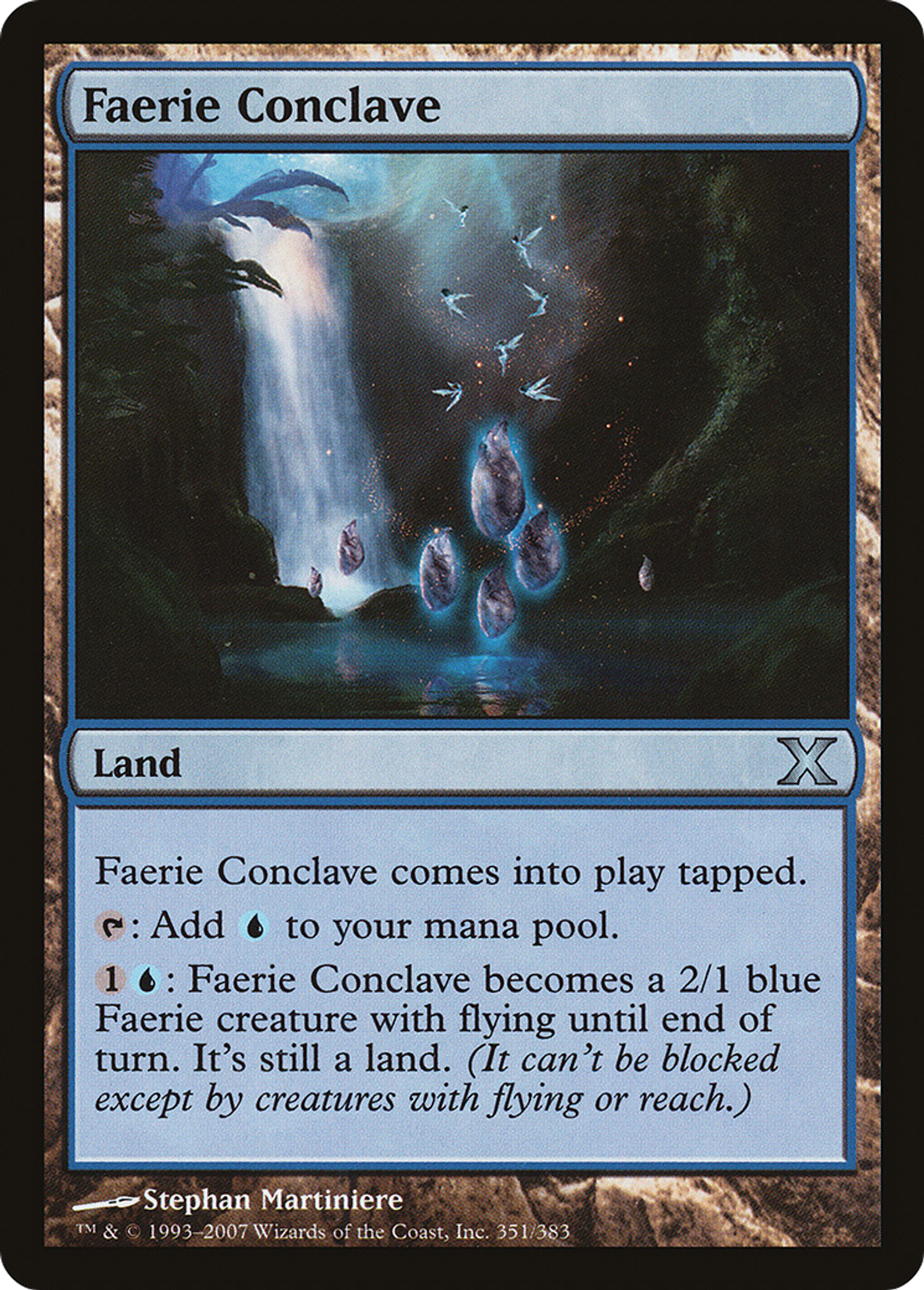 Faerie Conclave — Tenth Edition — Magic: The Gathering