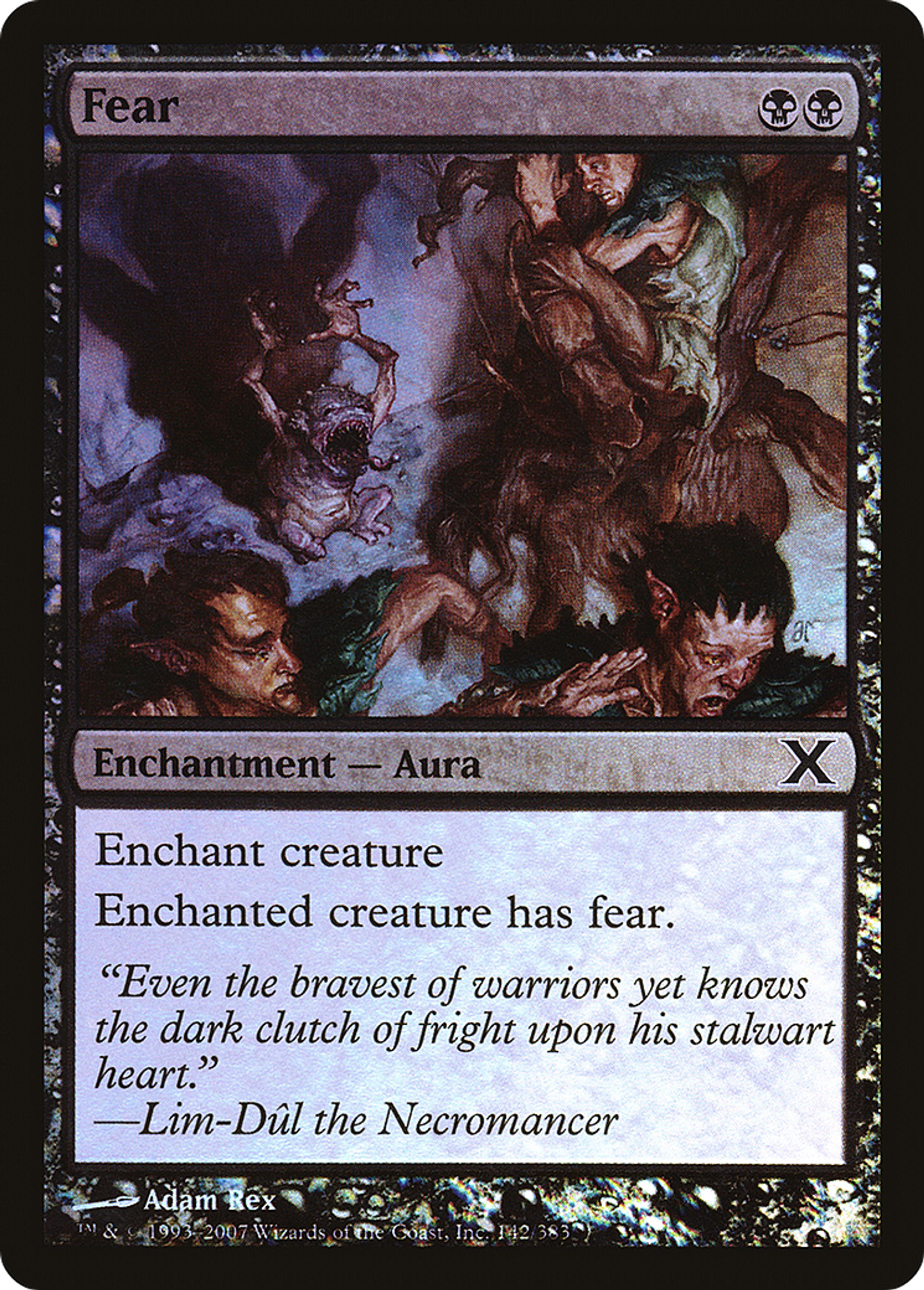Fear — Tenth Edition — Magic: The Gathering
