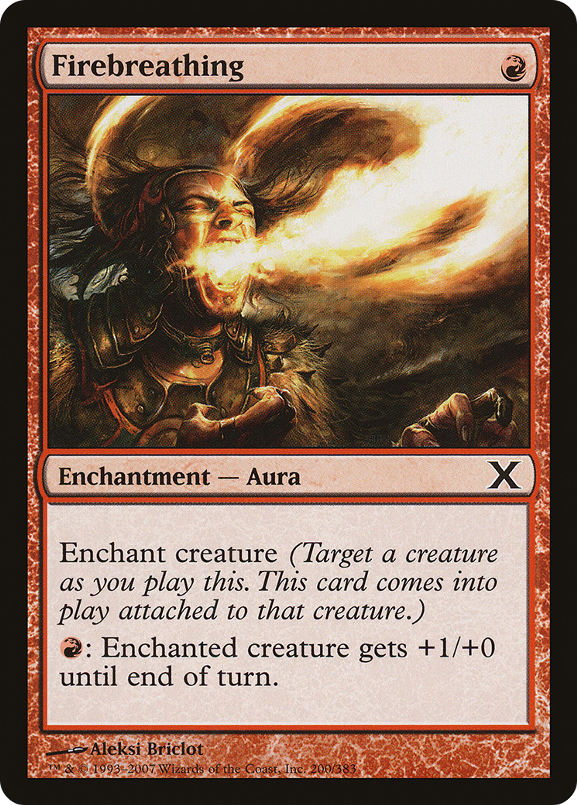 Firebreathing — Tenth Edition — Magic: The Gathering
