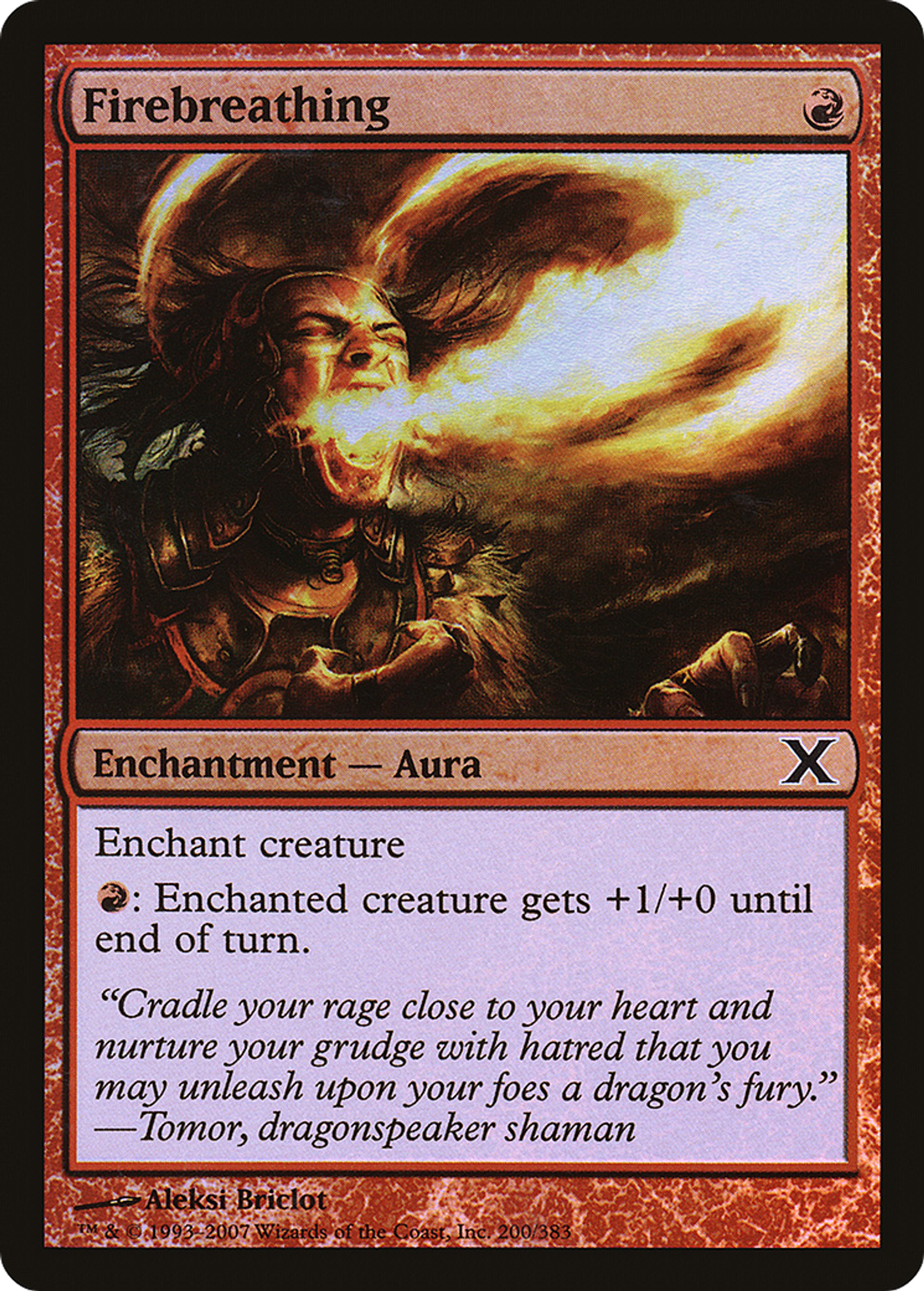 Firebreathing — Tenth Edition — Magic: The Gathering