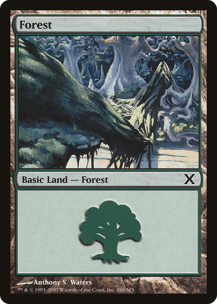 Forêt — Tenth Edition — Magic: The Gathering