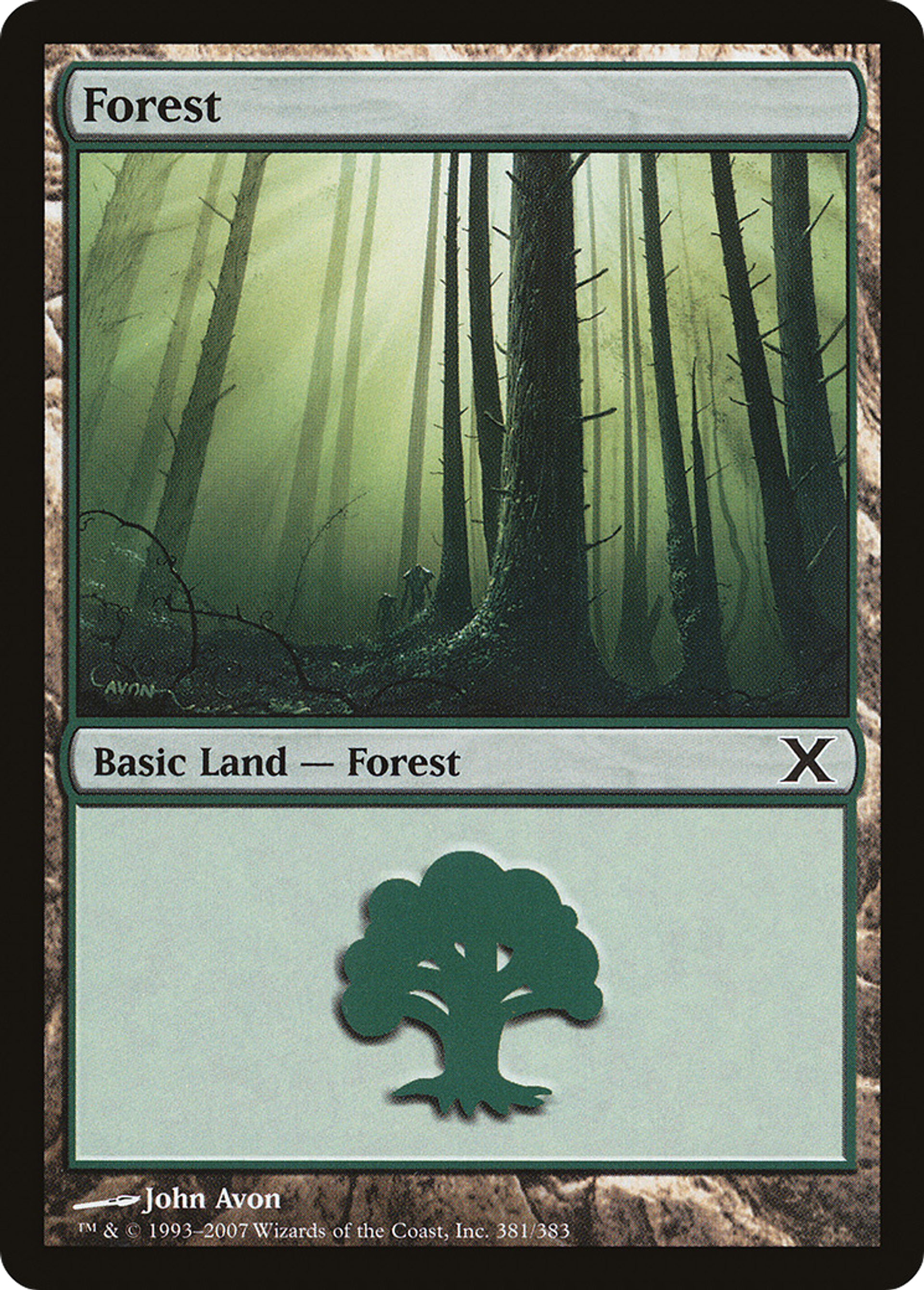 Forest — Tenth Edition — Magic: The Gathering