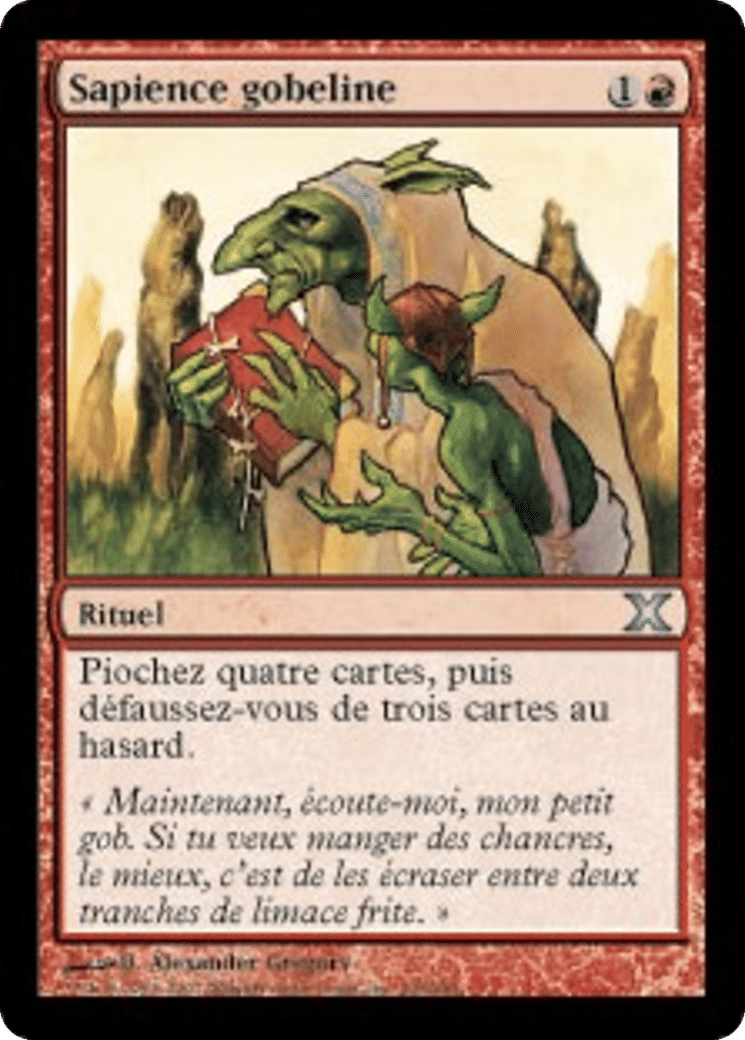 Sapience gobeline — Tenth Edition — Magic: The Gathering