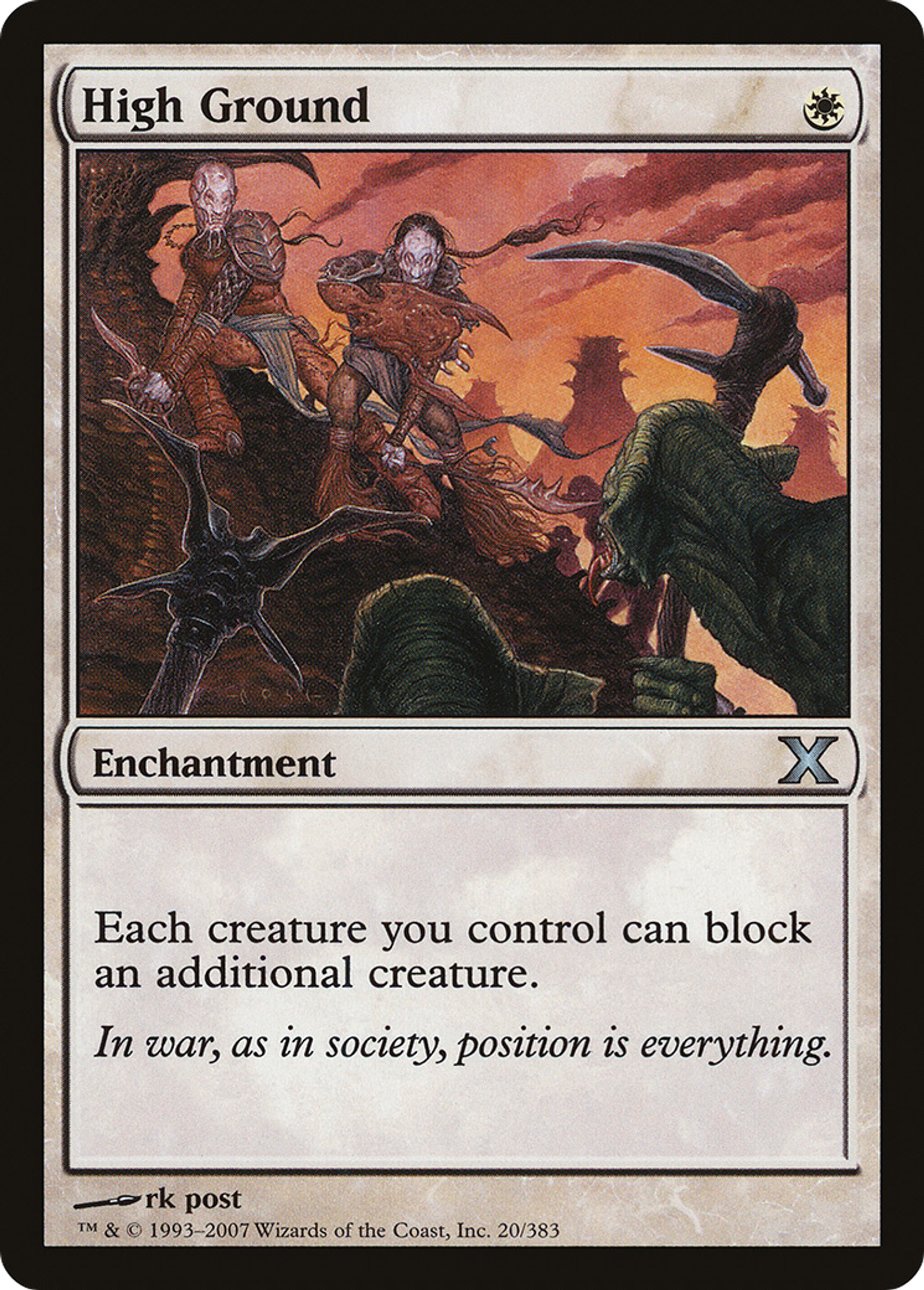 High Ground — Tenth Edition — Magic: The Gathering