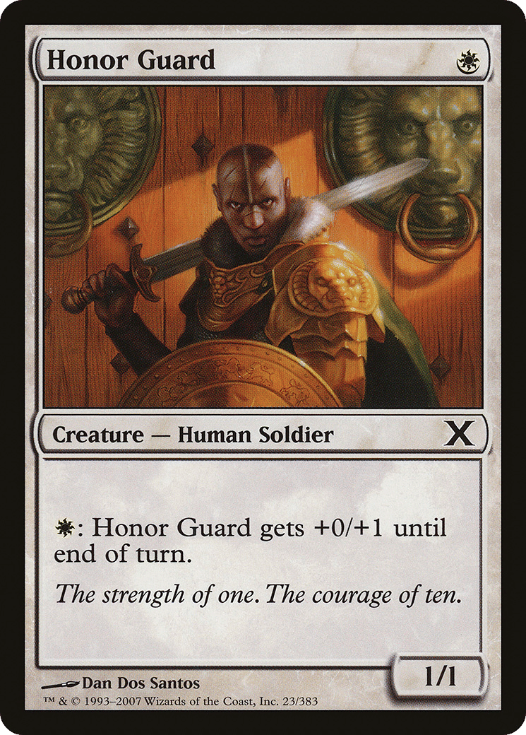 Honor Guard — Tenth Edition — Magic: The Gathering