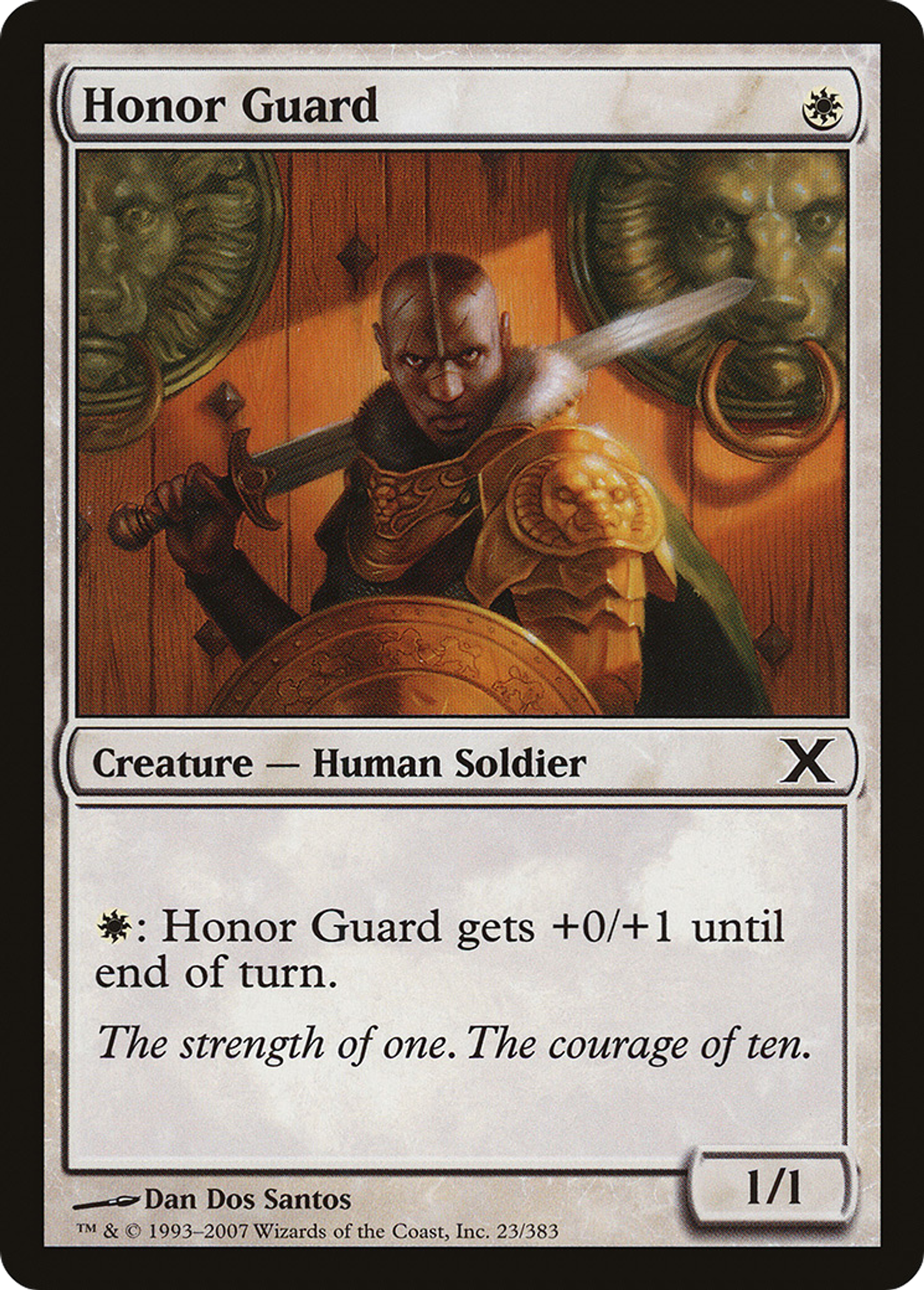 Honor Guard — Tenth Edition — Magic: The Gathering