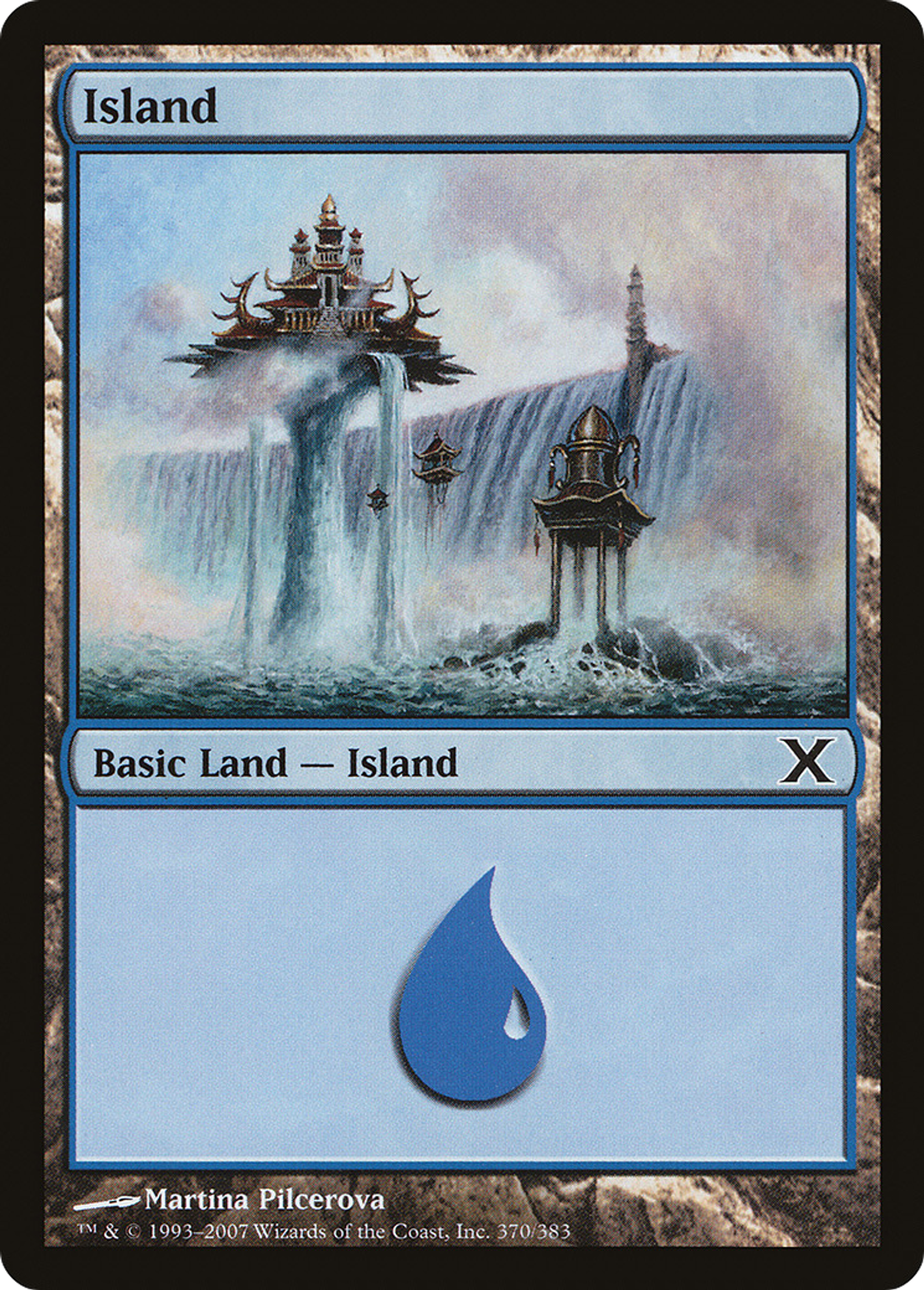 Island — Tenth Edition — Magic: The Gathering