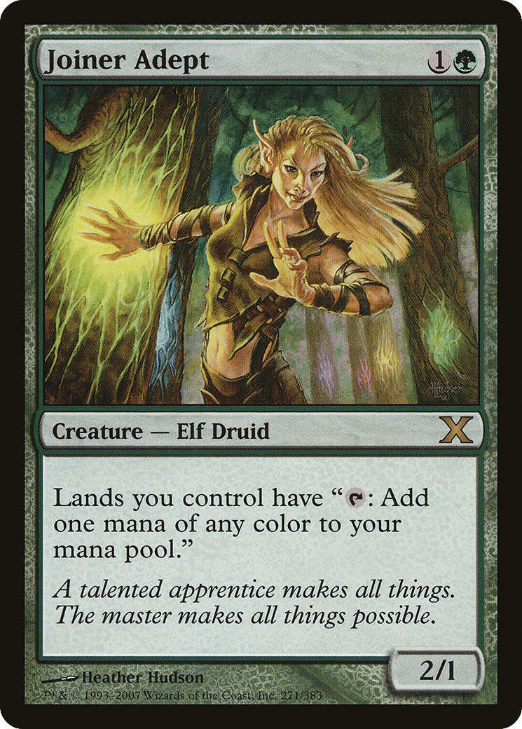 Joiner Adept — Tenth Edition — Magic: The Gathering